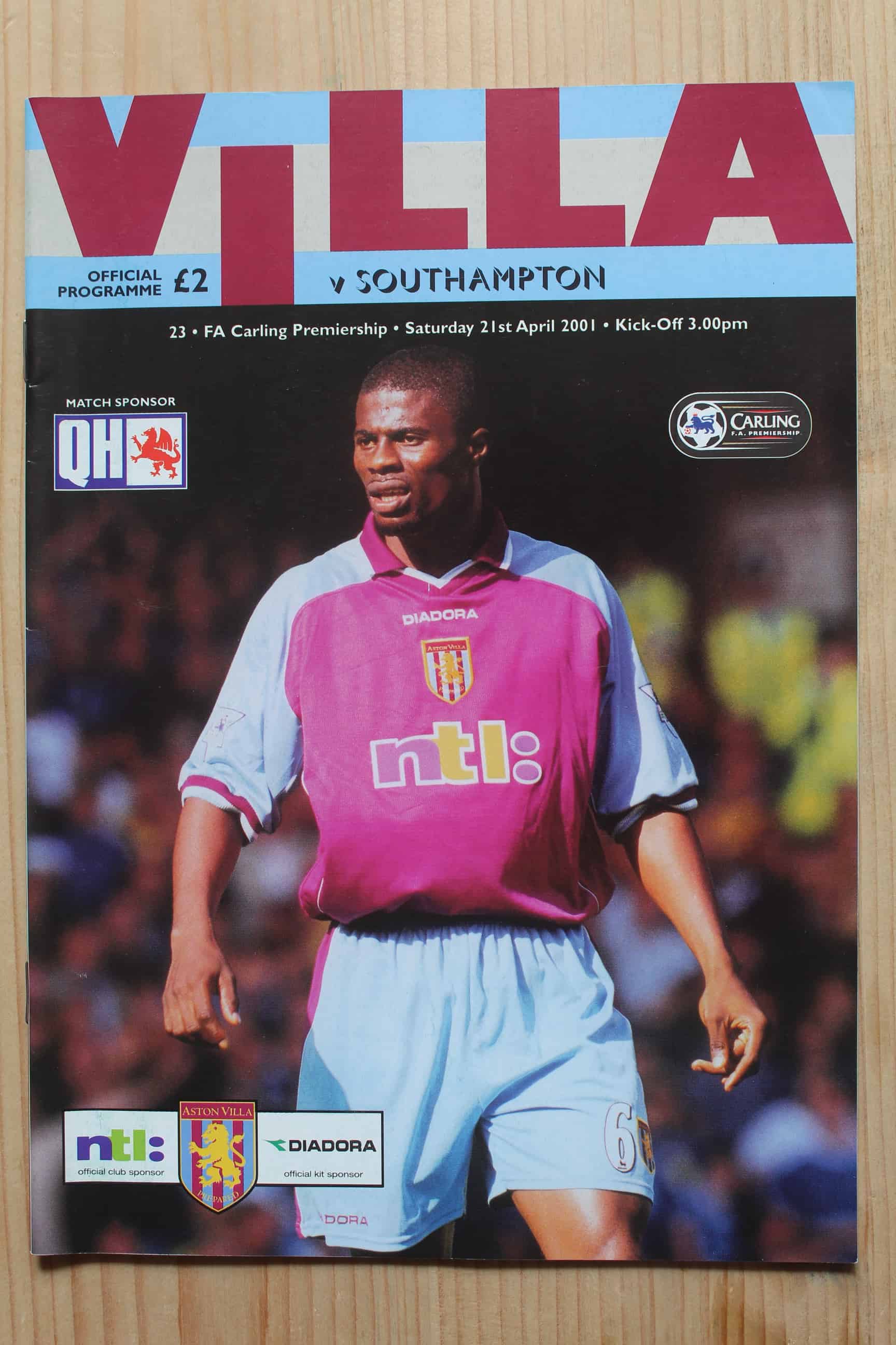 Aston Villa FC v Southampton FC