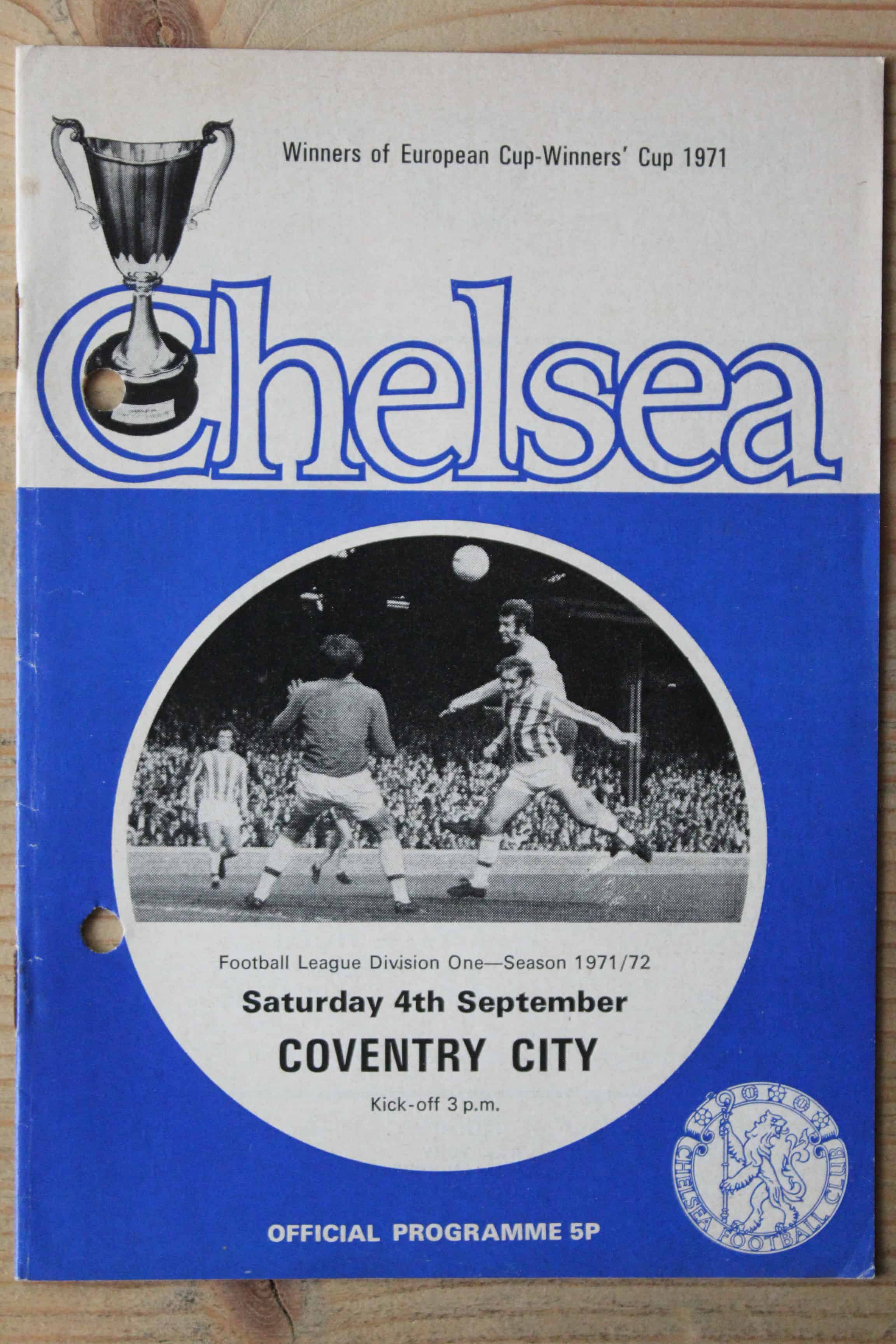 Chelsea FC v Coventry City FC