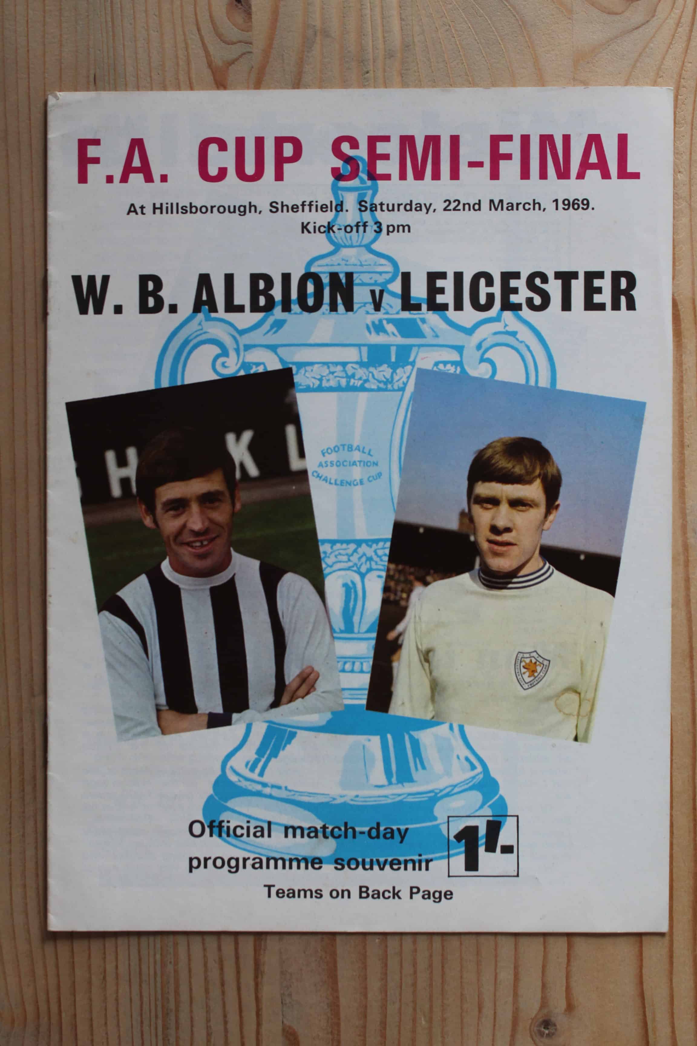 West Bromwich Albion FC  v Leicester City FC