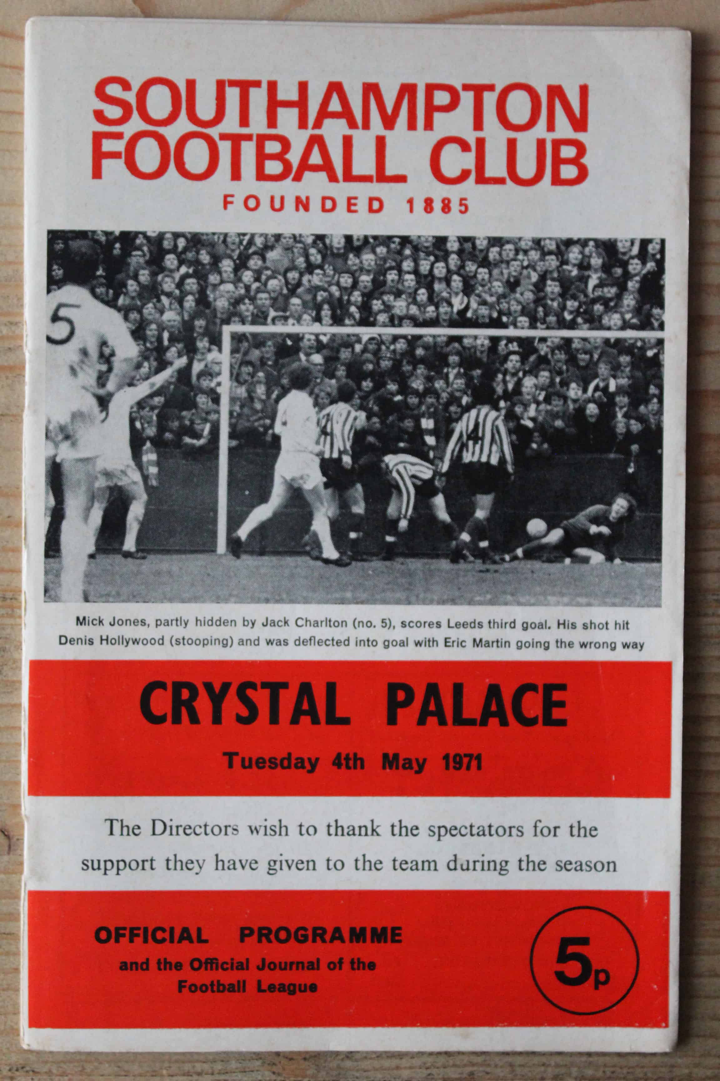 Southampton FC v Crystal Palace FC