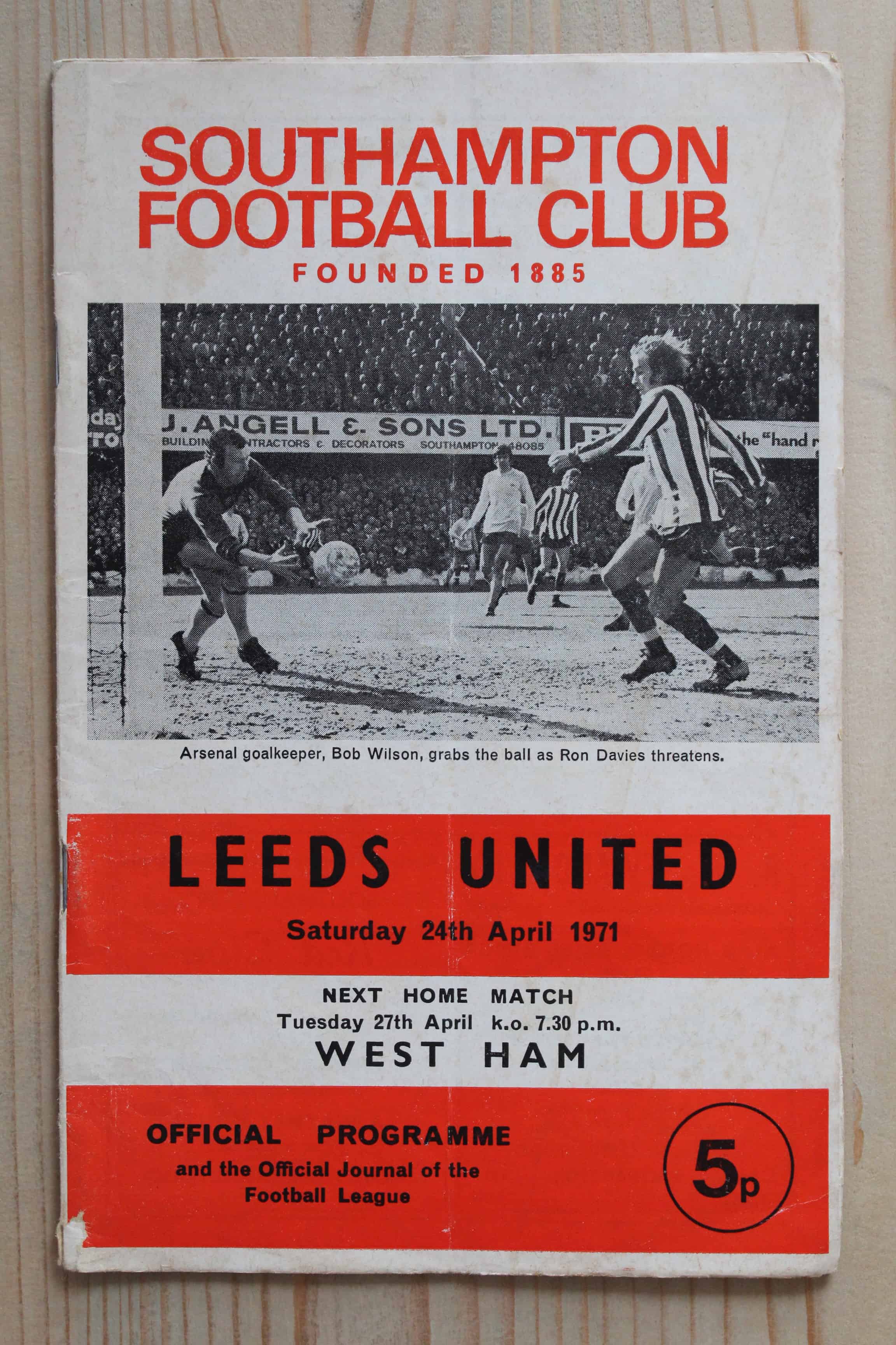 Southampton FC v Leeds United FC