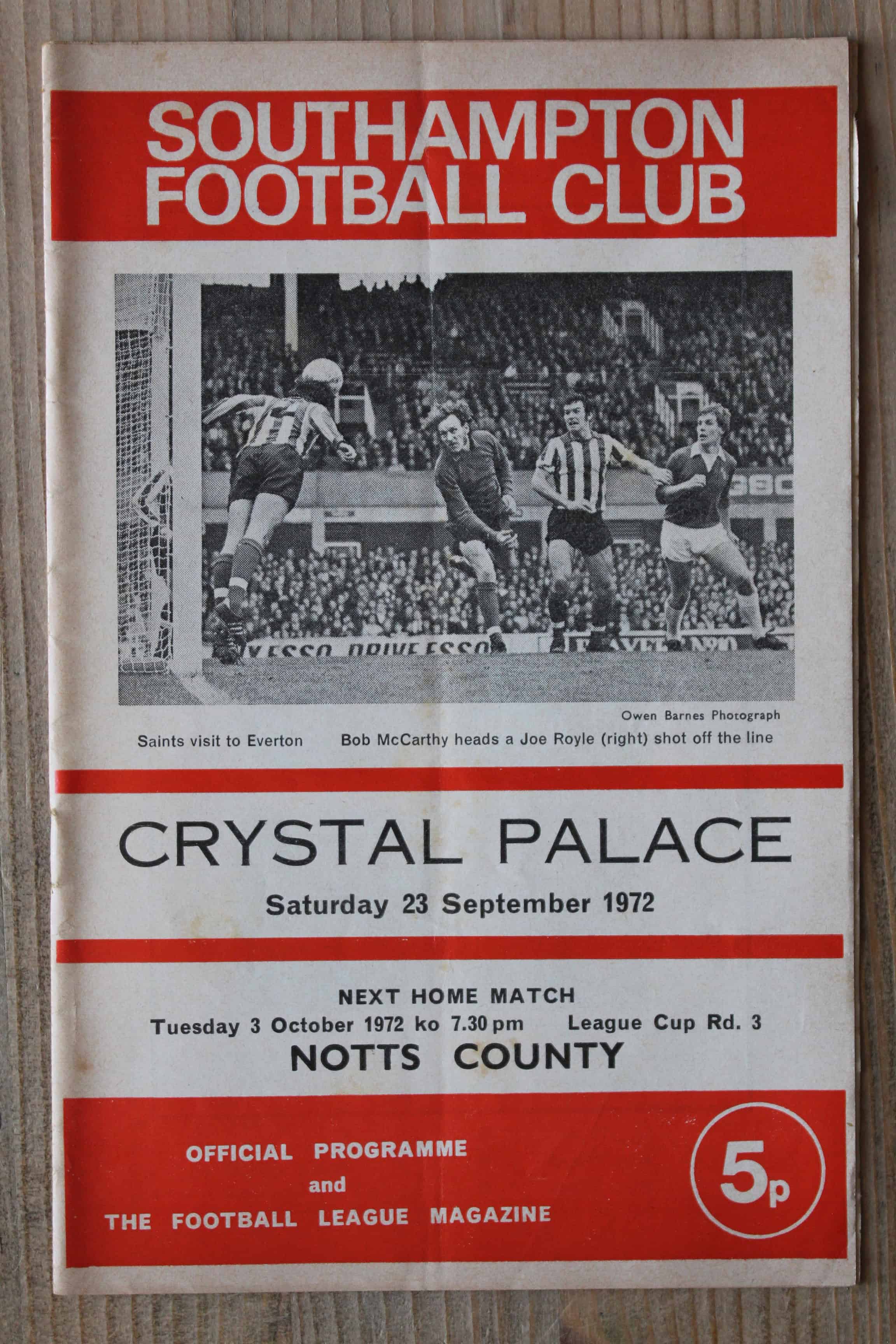 Southampton FC v Crystal Palace FC