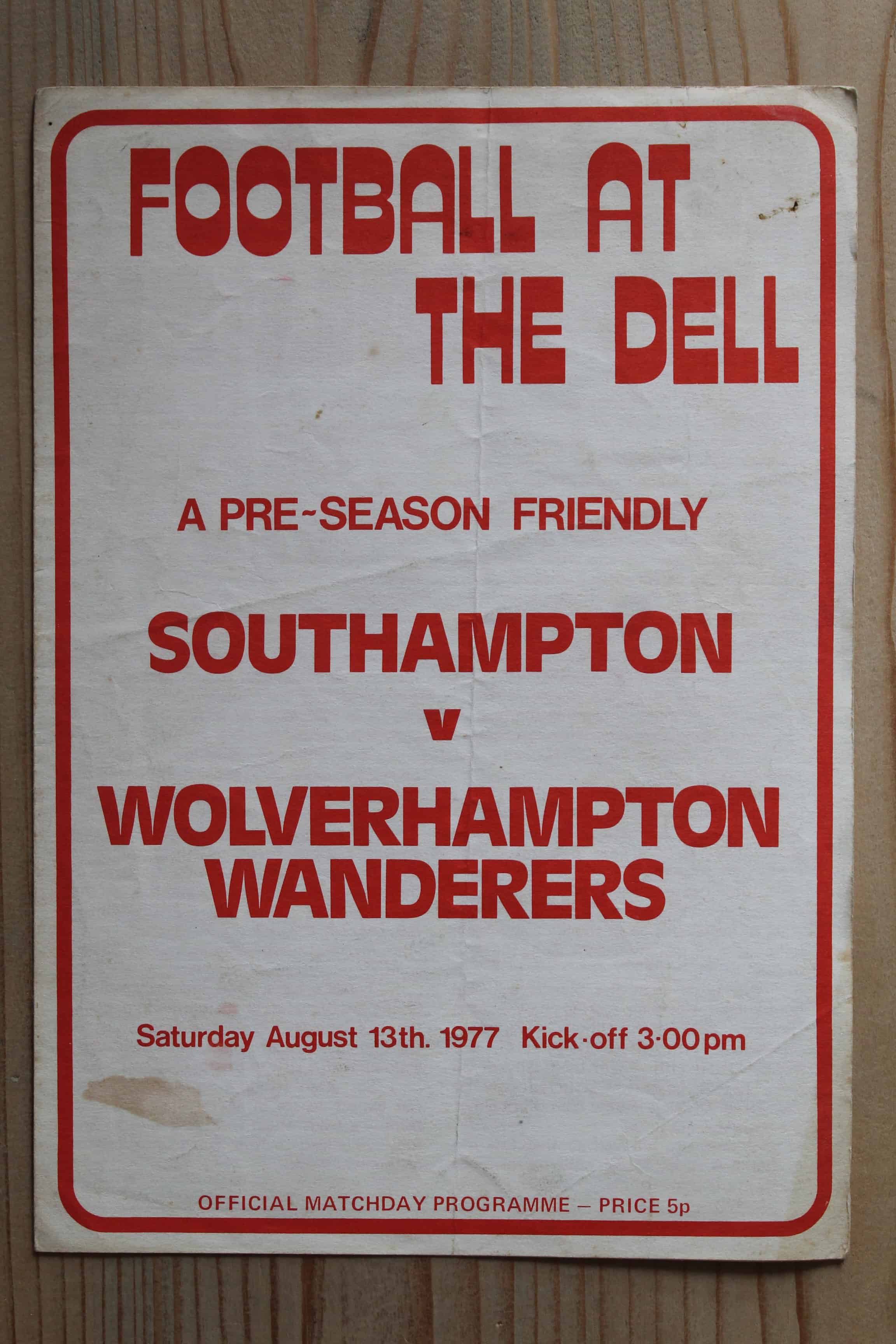 Southampton FC v Wolverhampton Wanderers FC