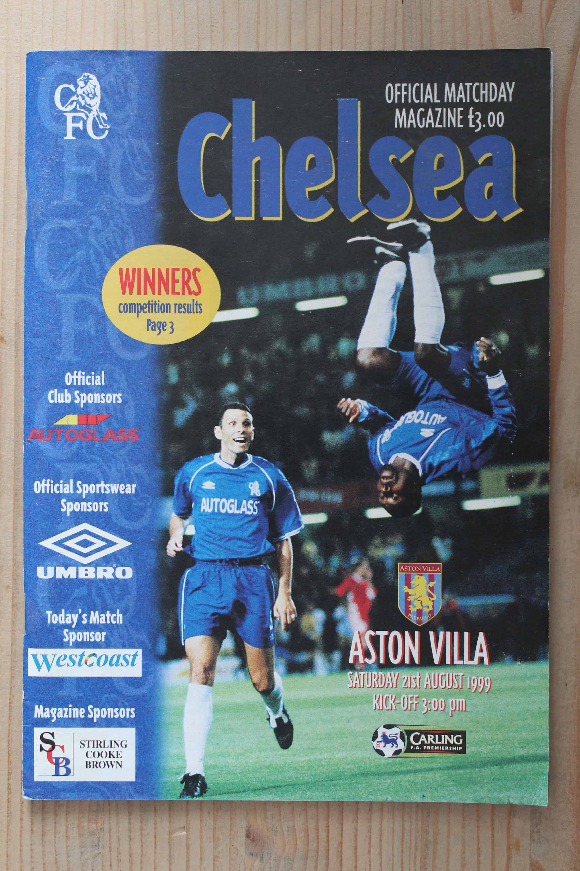 Chelsea FC v Aston Villa FC