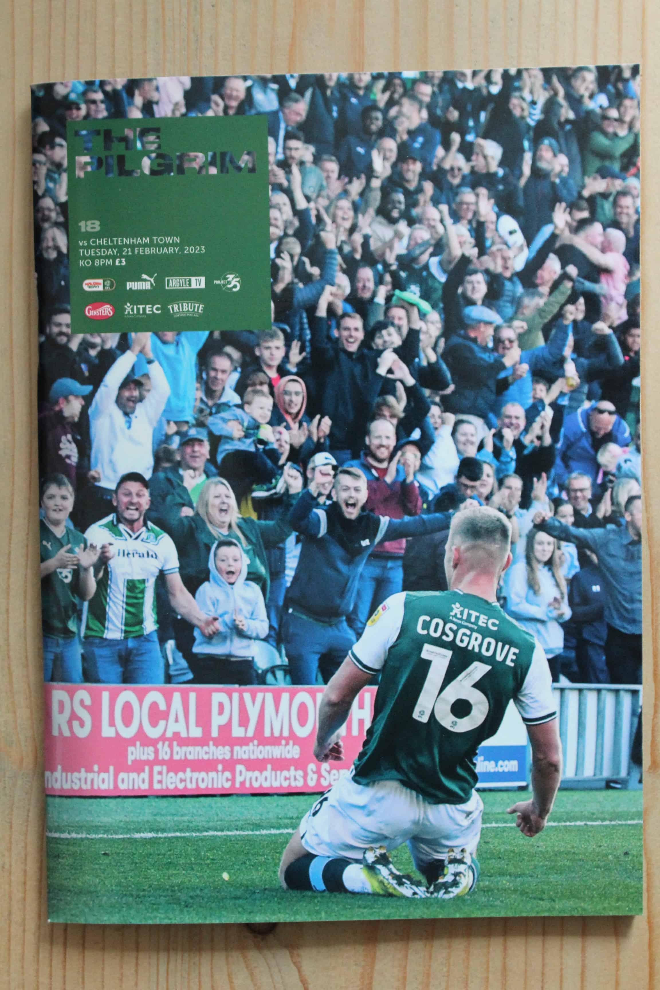 Plymouth Argyle FC v Cheltenham Town FC