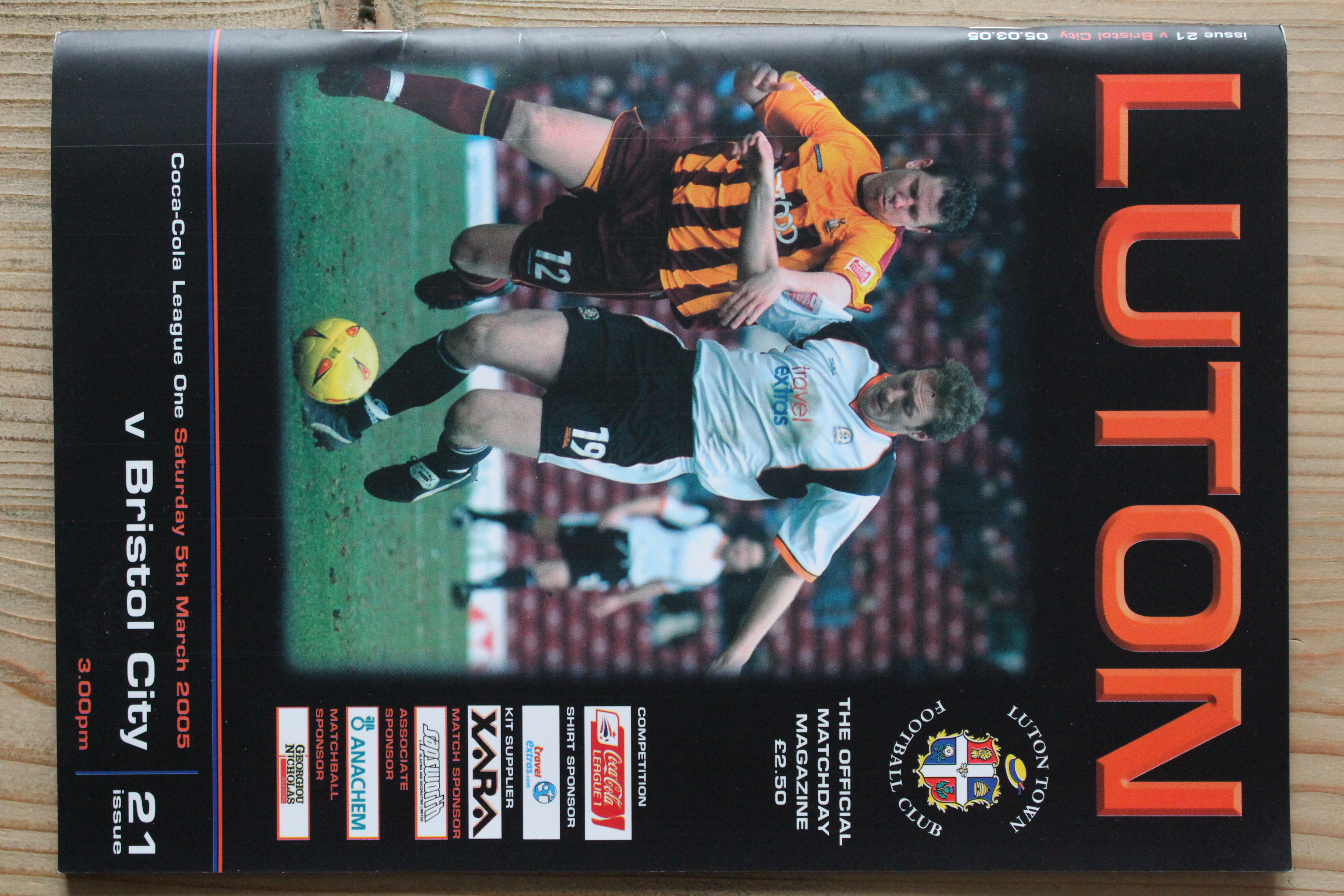 Luton Town FC v Bristol City FC