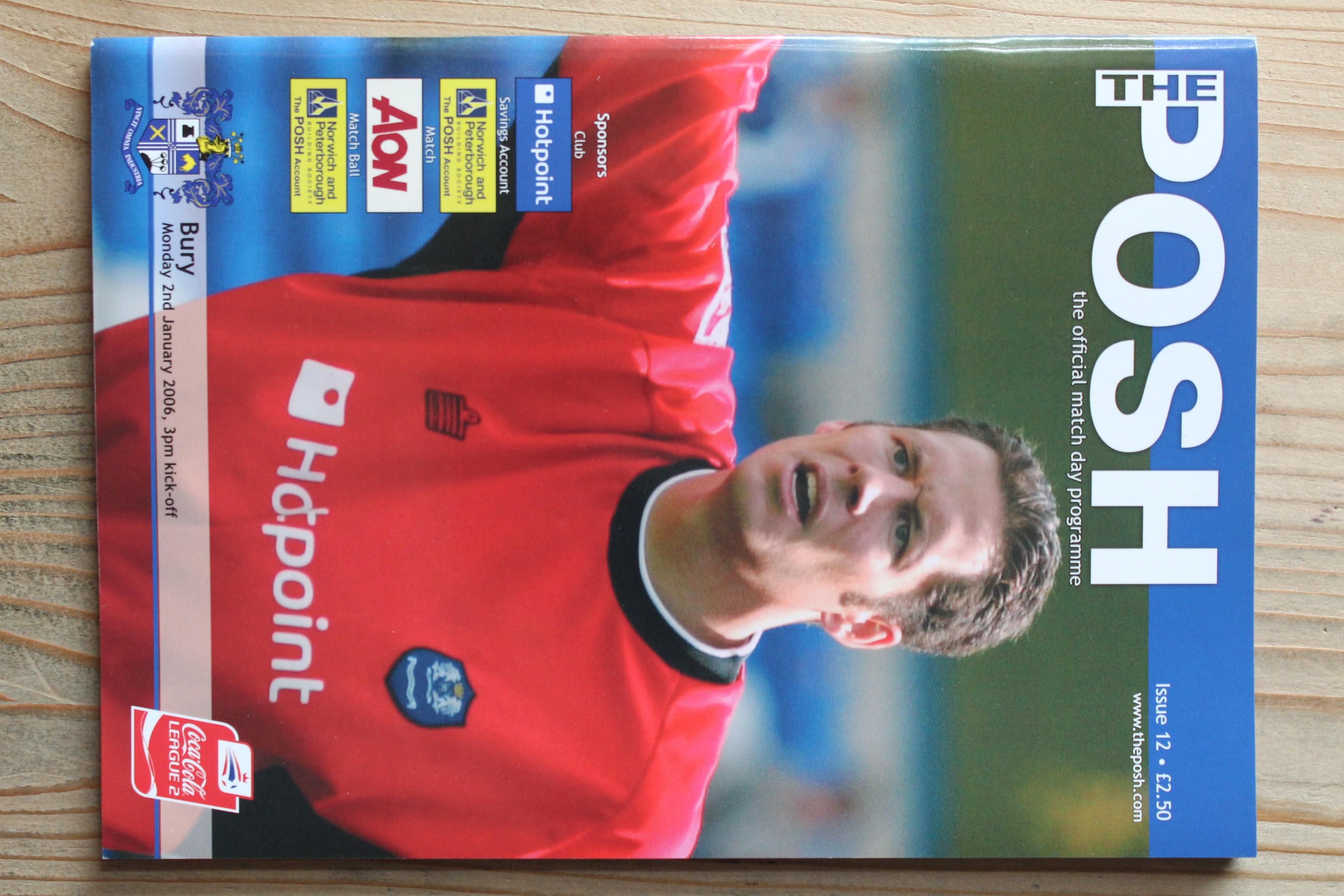 Peterborough United FC v Bury FC