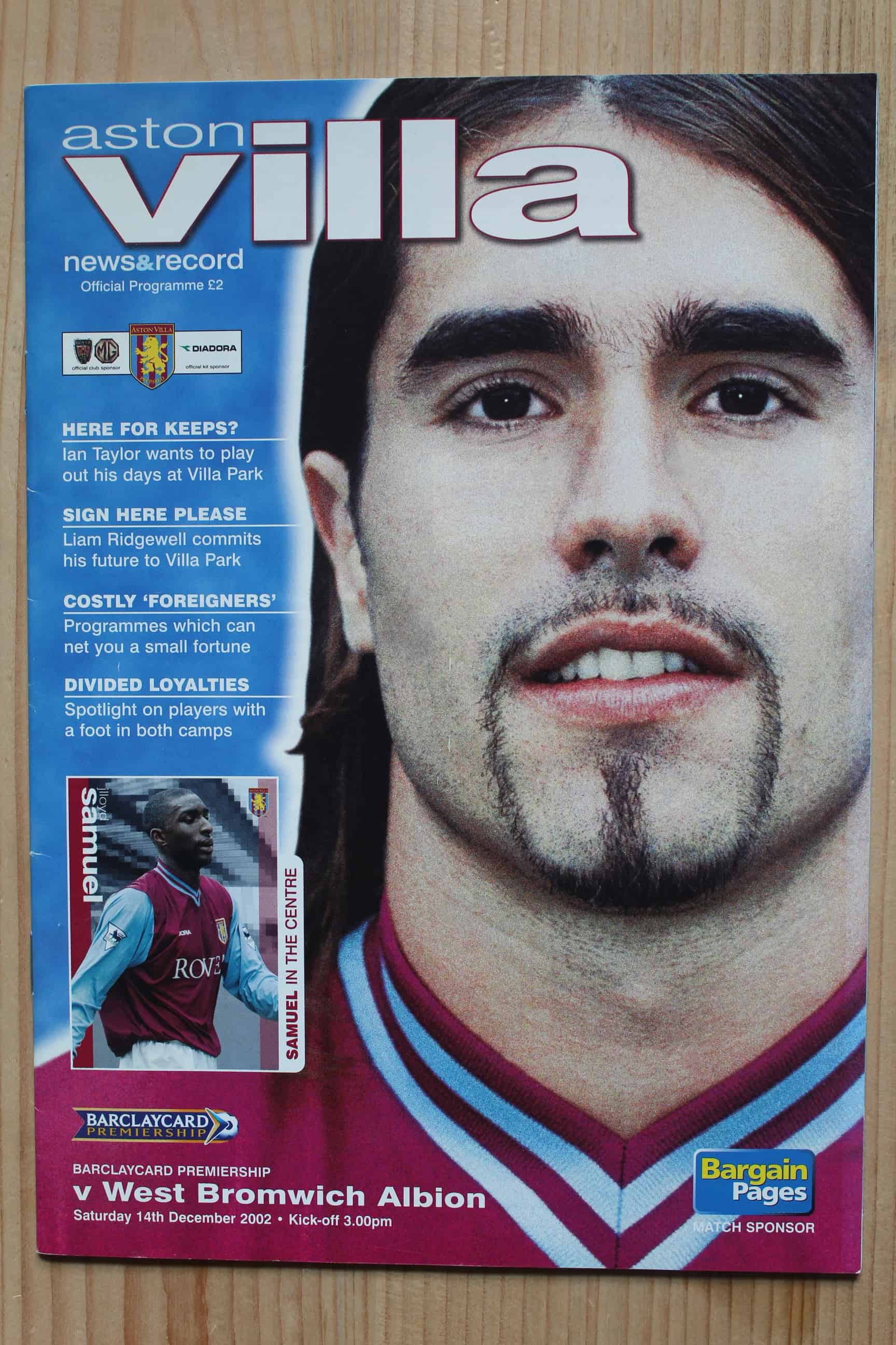 Aston Villa FC v West Bromwich Albion FC 