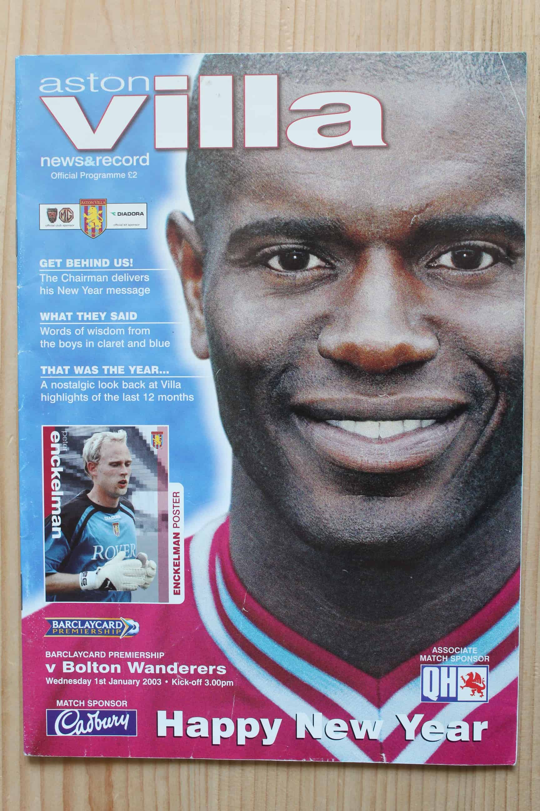 Aston Villa FC v Bolton Wanderers FC