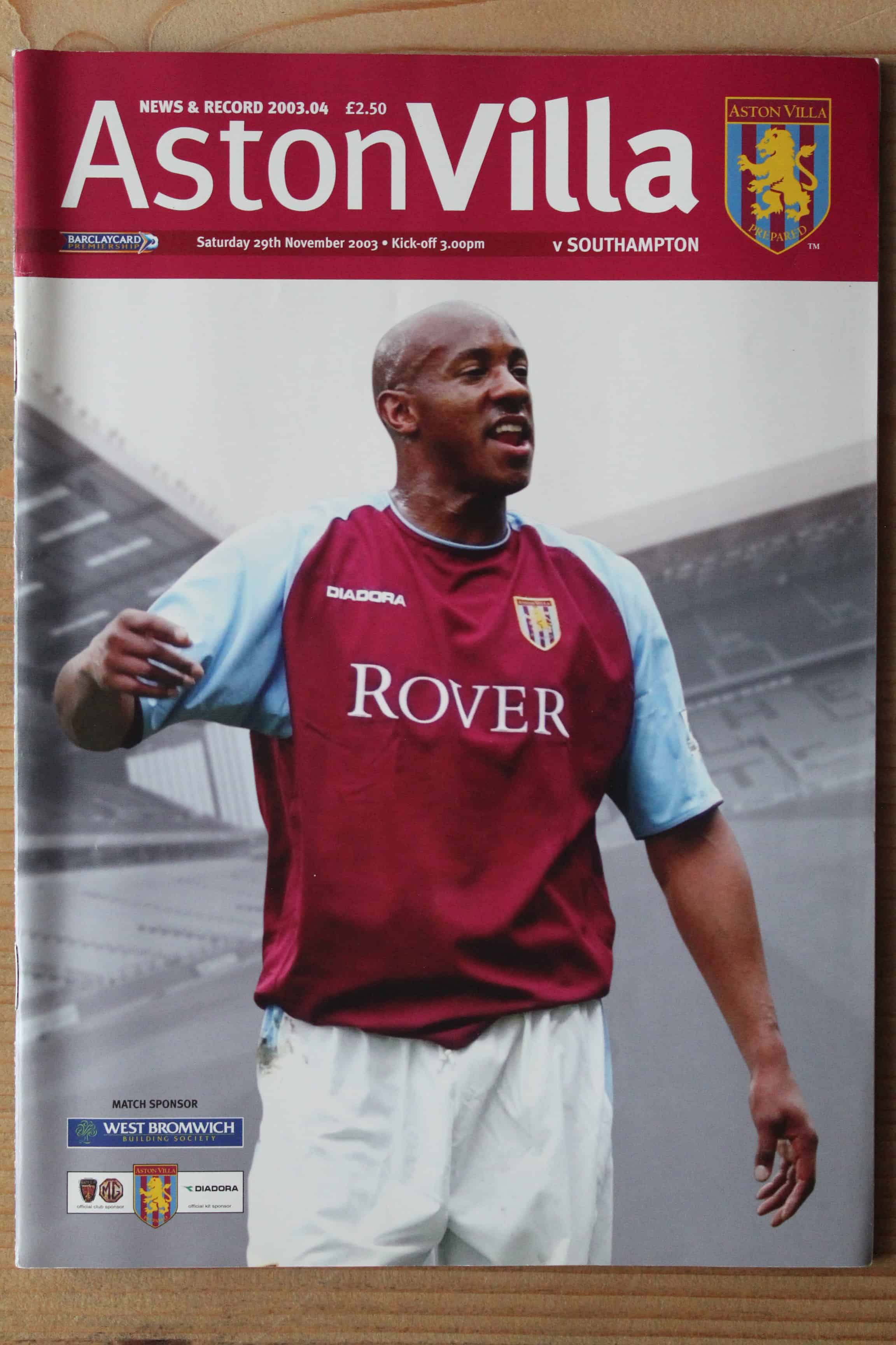 Aston Villa FC v Southampton FC