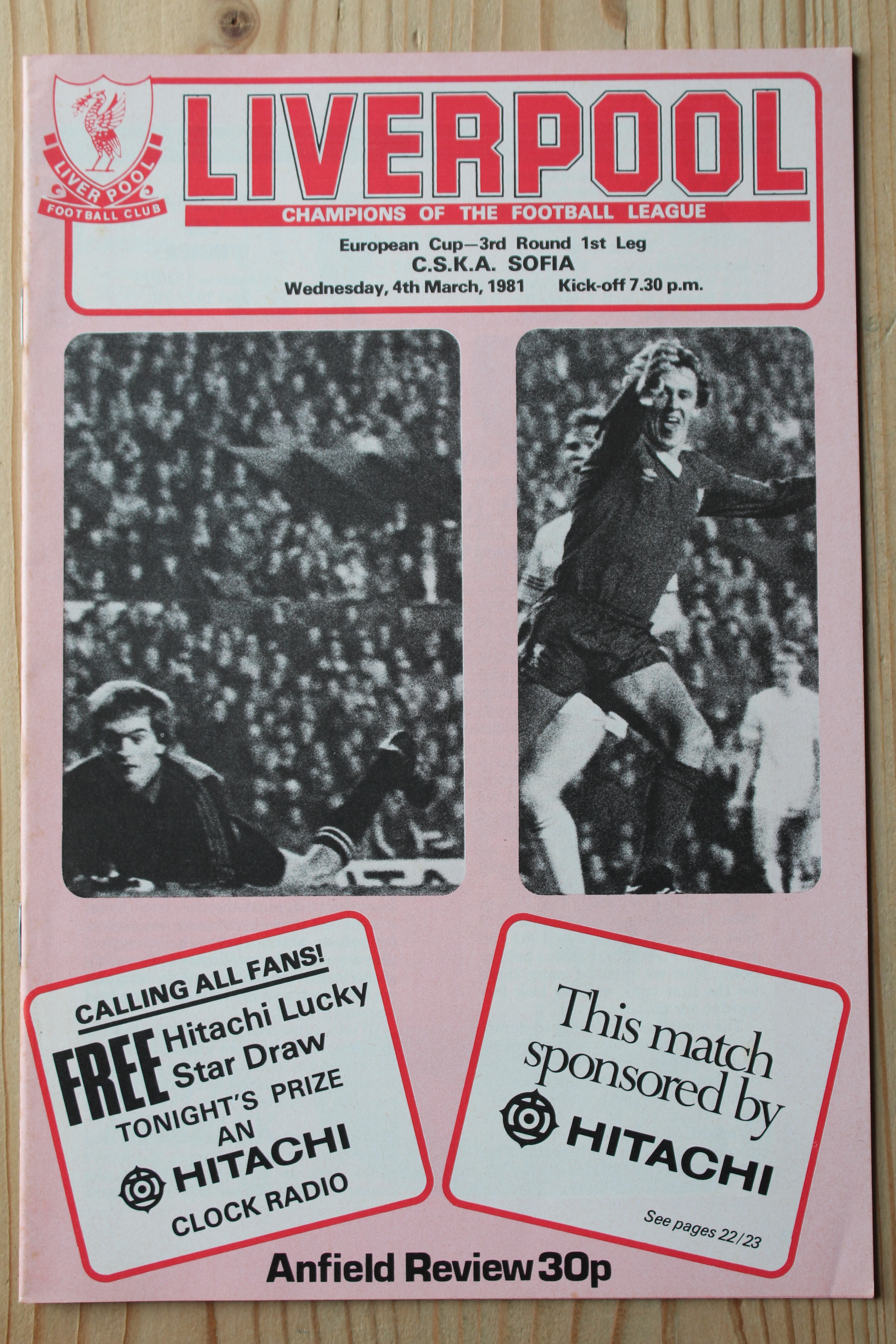 Liverpool FC v C.S.K.A Sofia