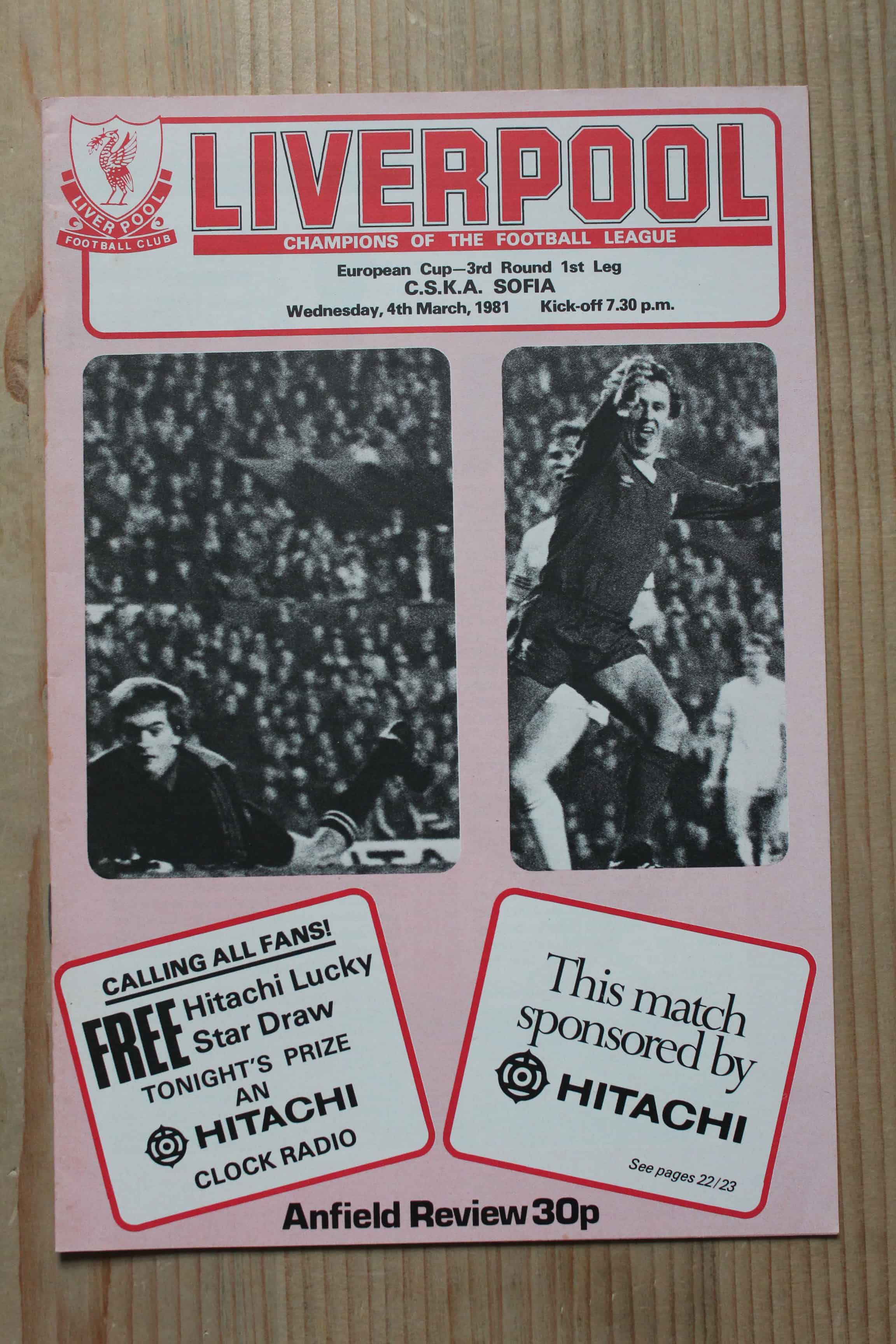 Liverpool FC v C.S.K.A Sofia