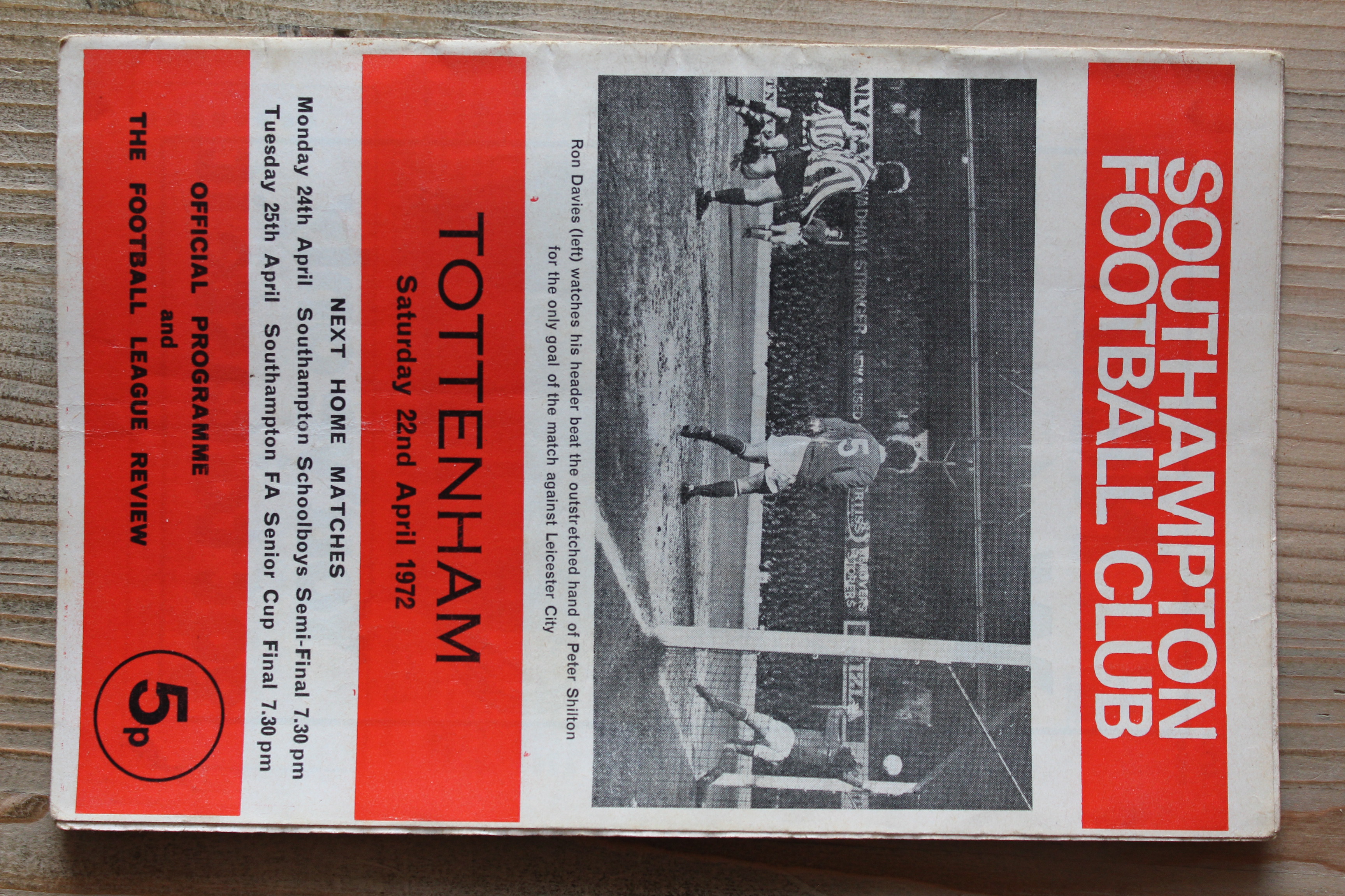 Southampton FC v Tottenham Hotspur FC
