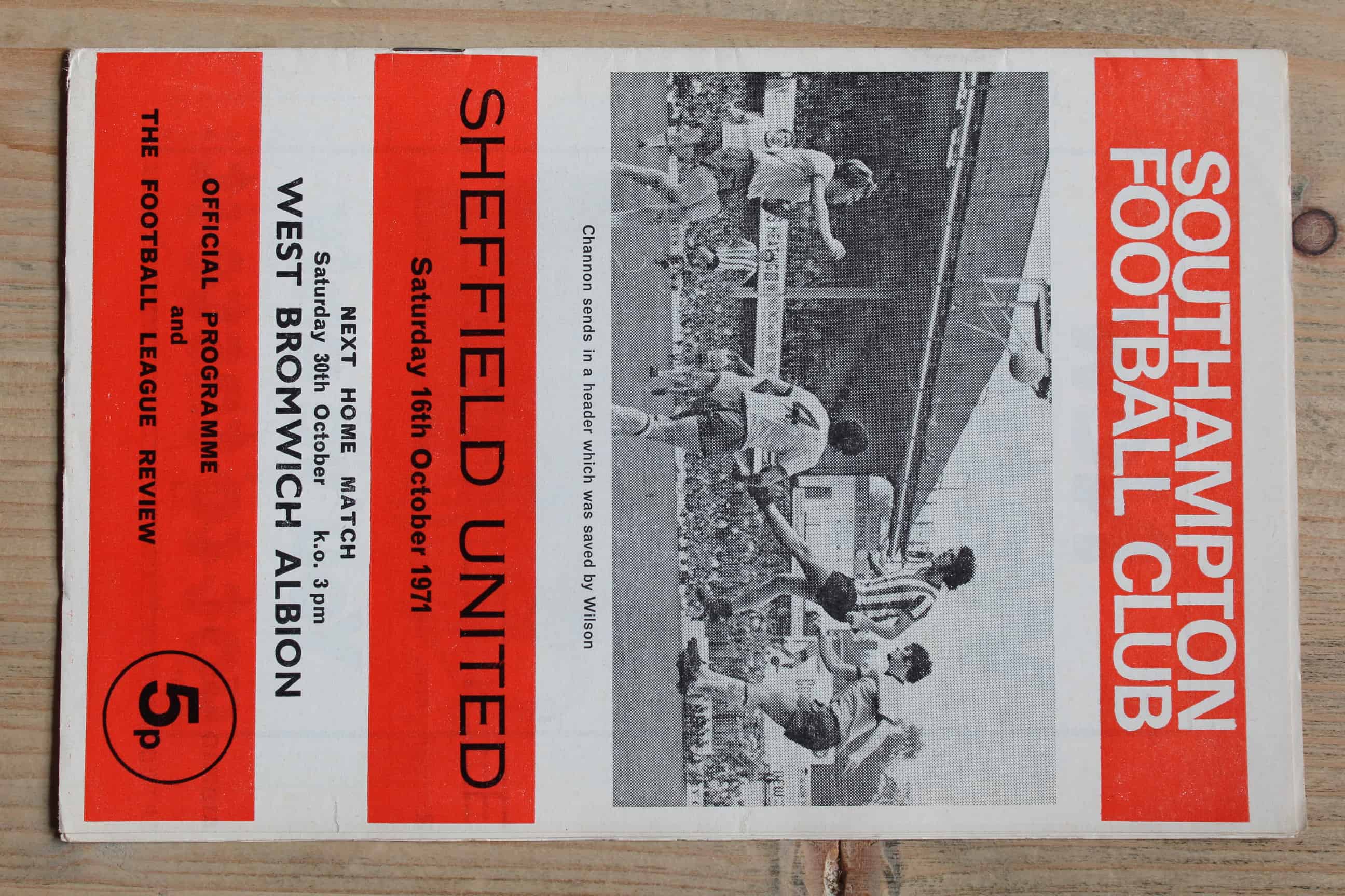 Southampton Football Programmes for Sale | Match Day Programmes