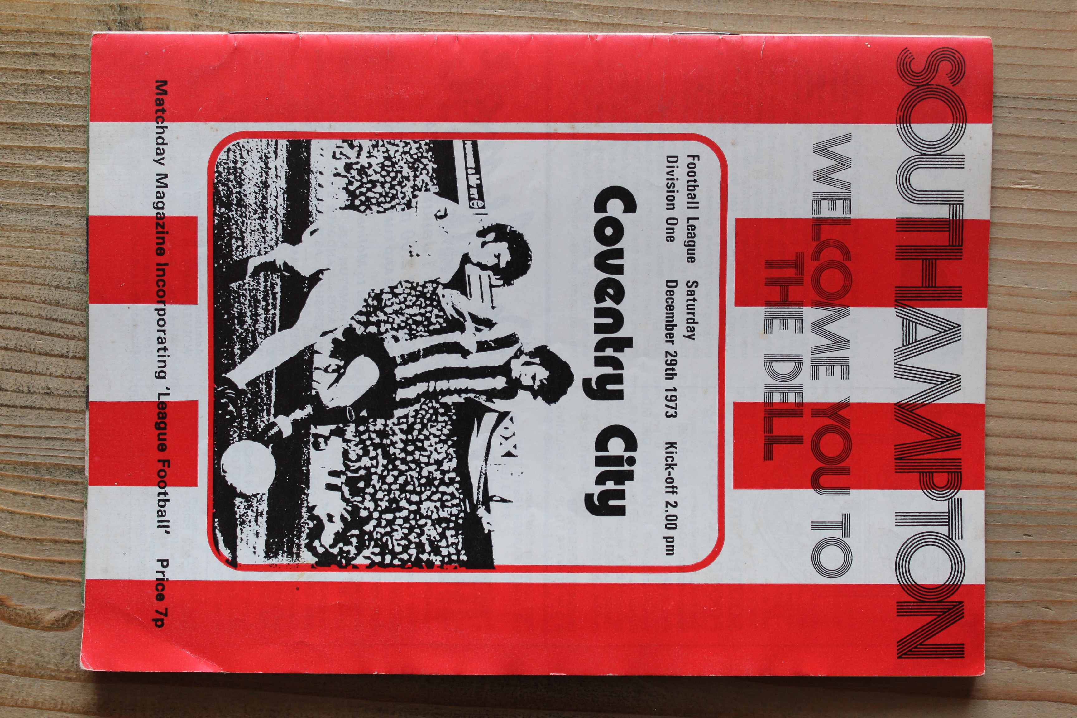 Southampton FC v Coventry City FC