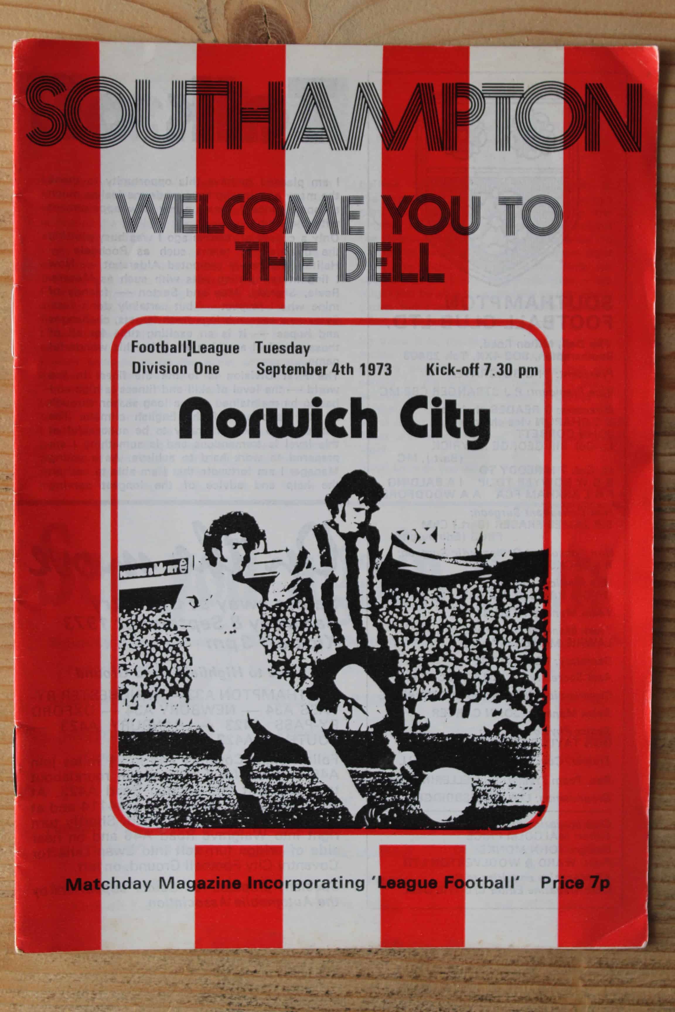 Southampton FC v Norwich City FC