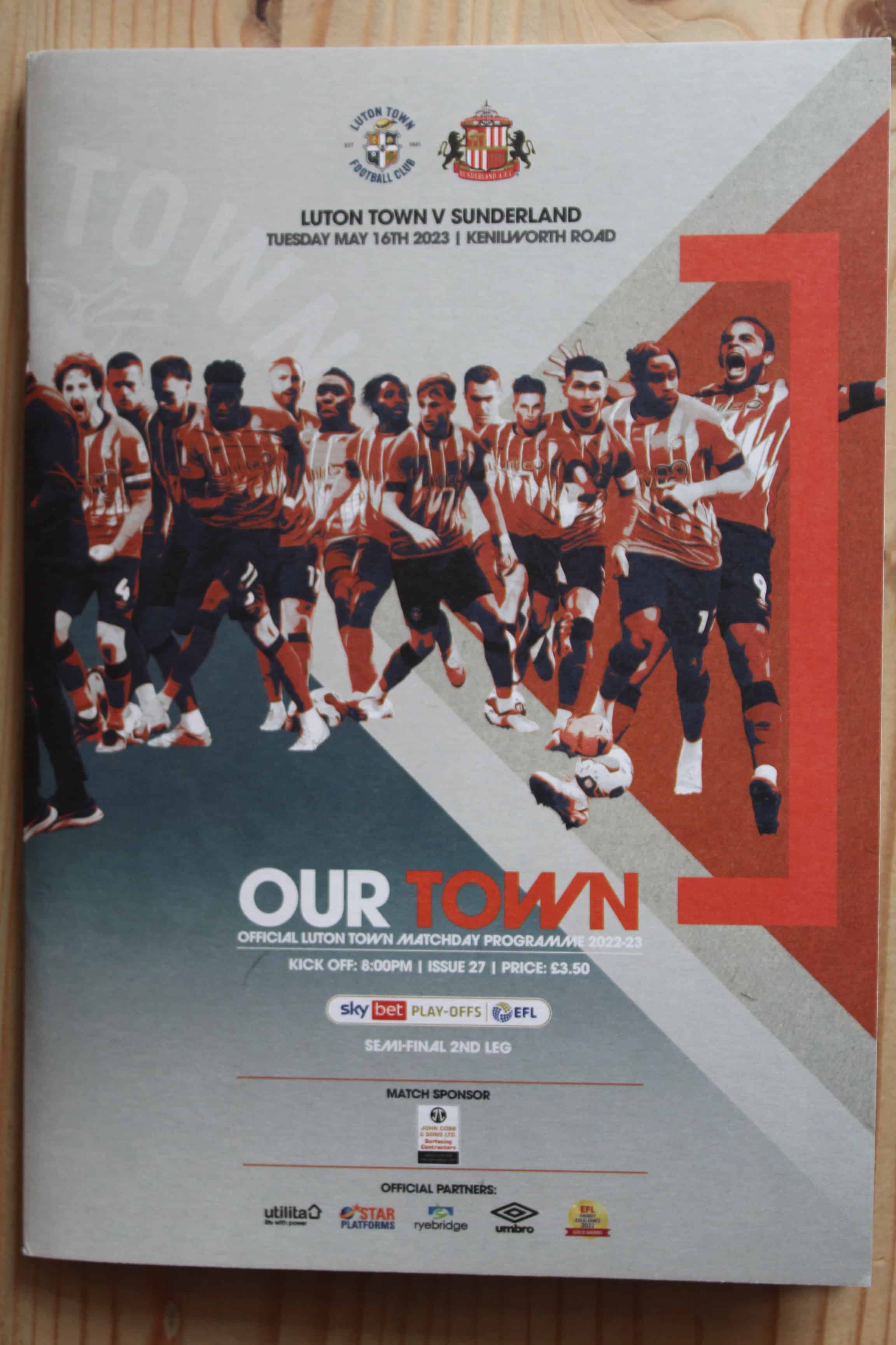 Luton Town FC v Sunderland FC