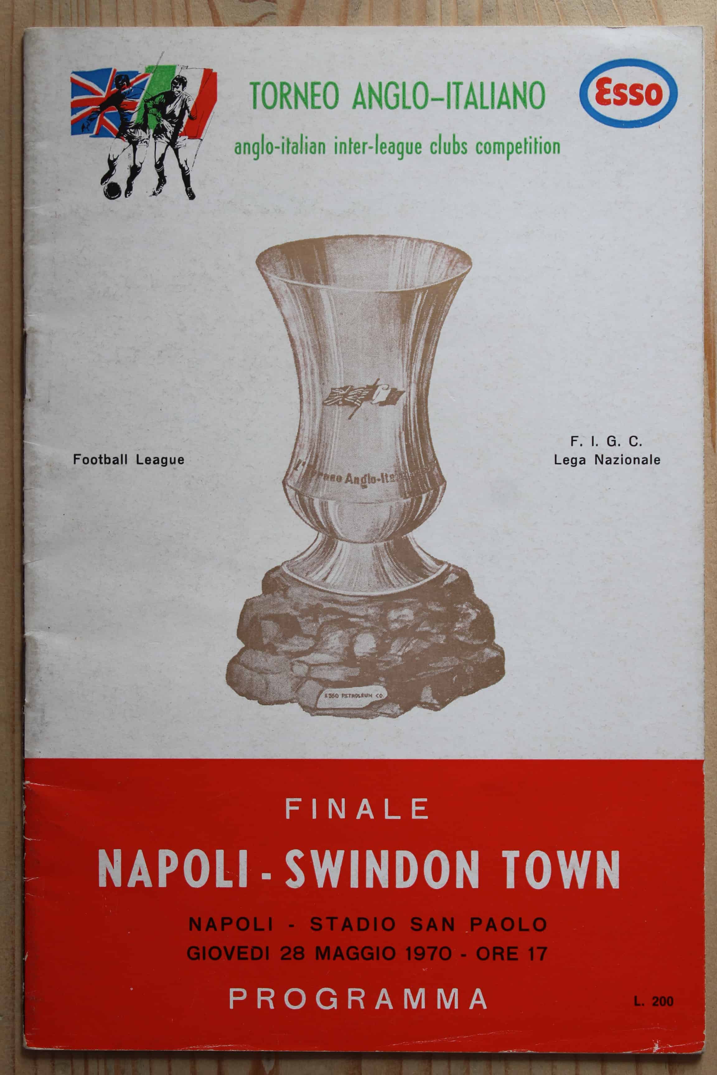 Napoli v Swindon Town FC