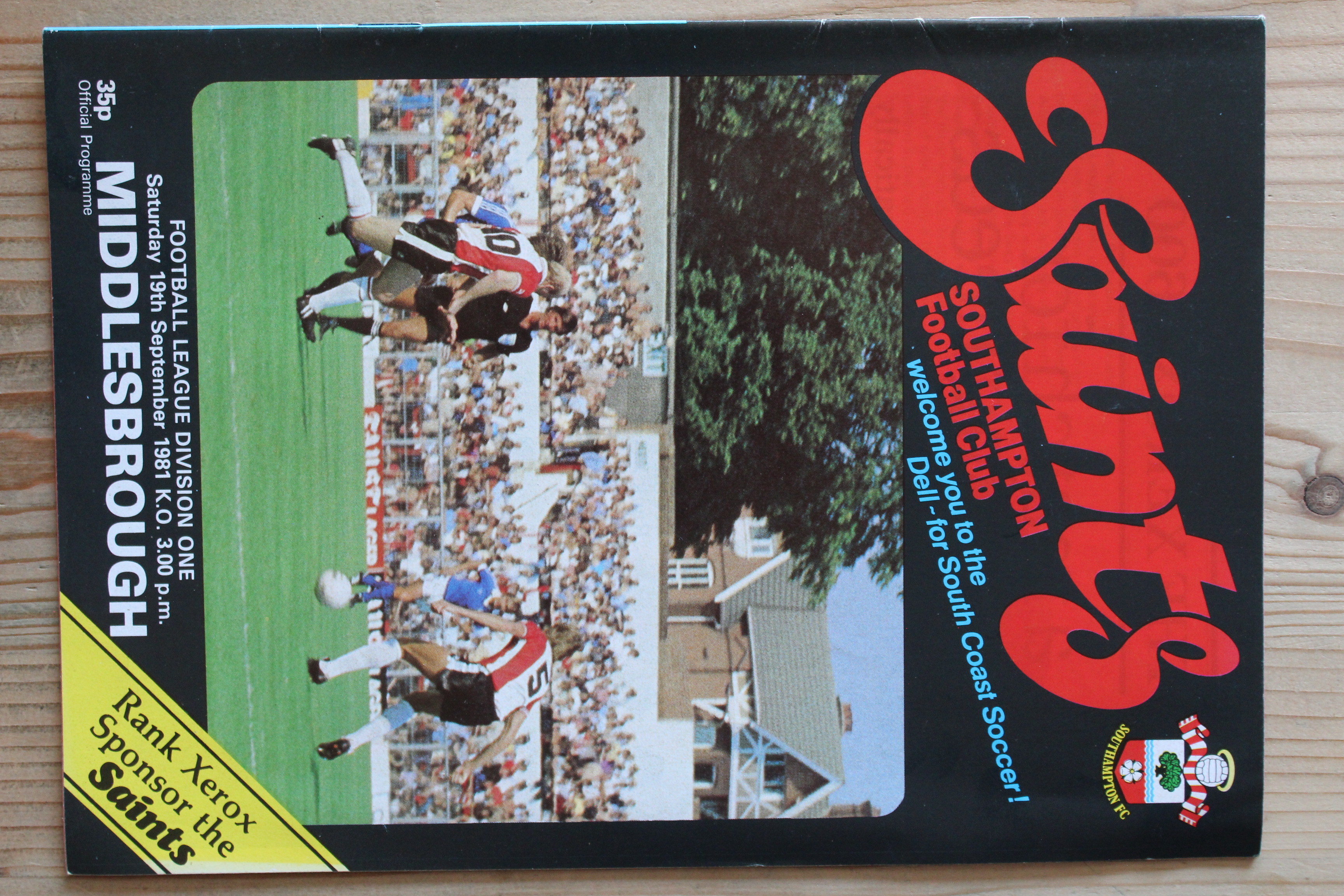 Southampton FC v Middlesbrough FC