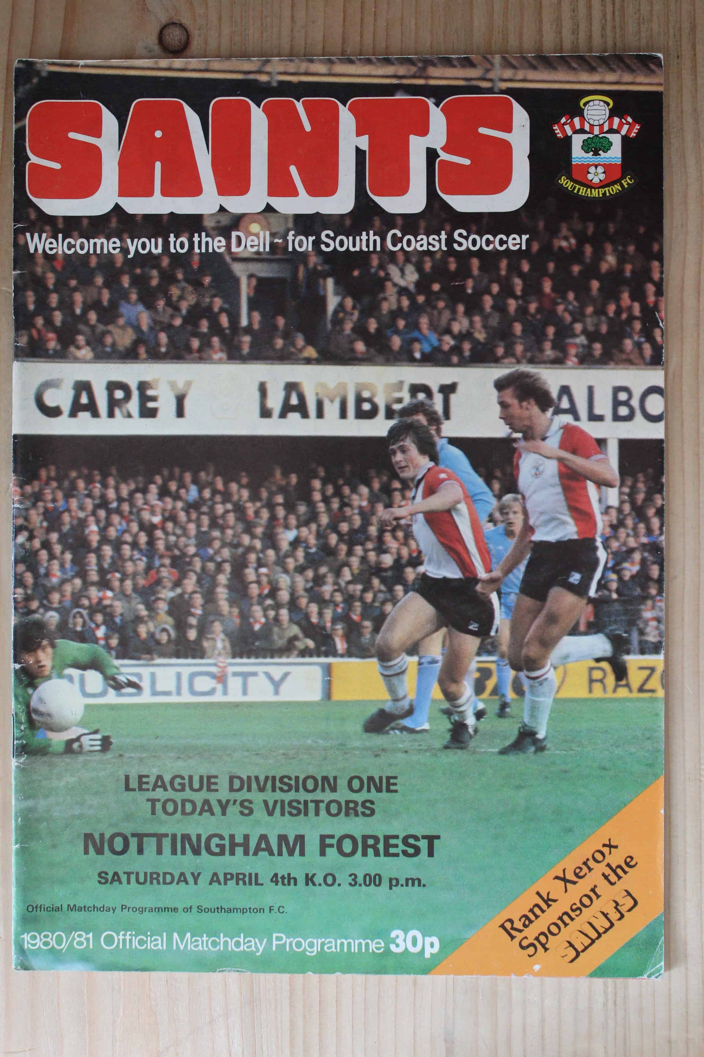 Southampton FC v Nottingham Forest FC