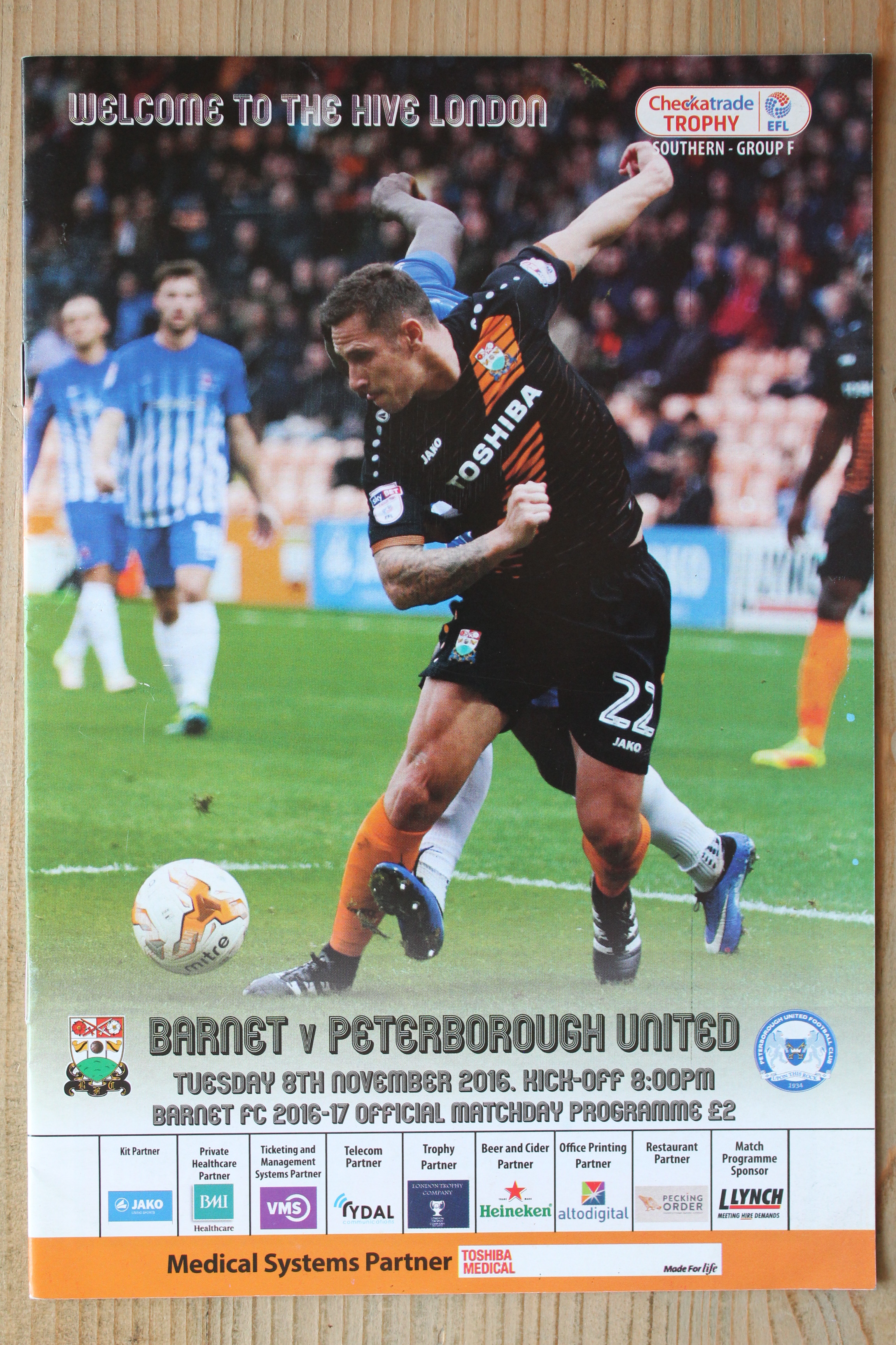 Barnet FC v Peterborough United FC