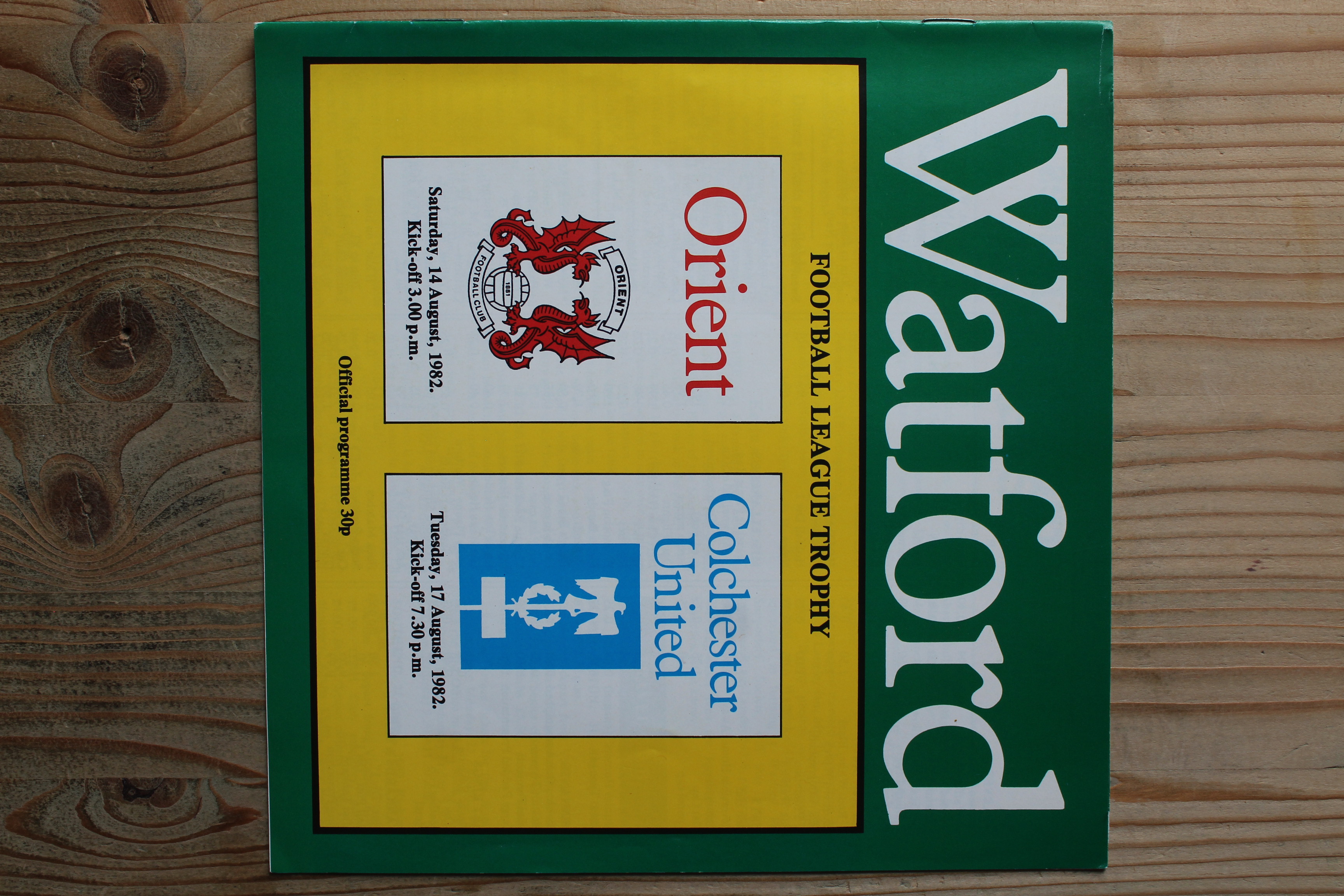 Watford FC v Colchester United FC