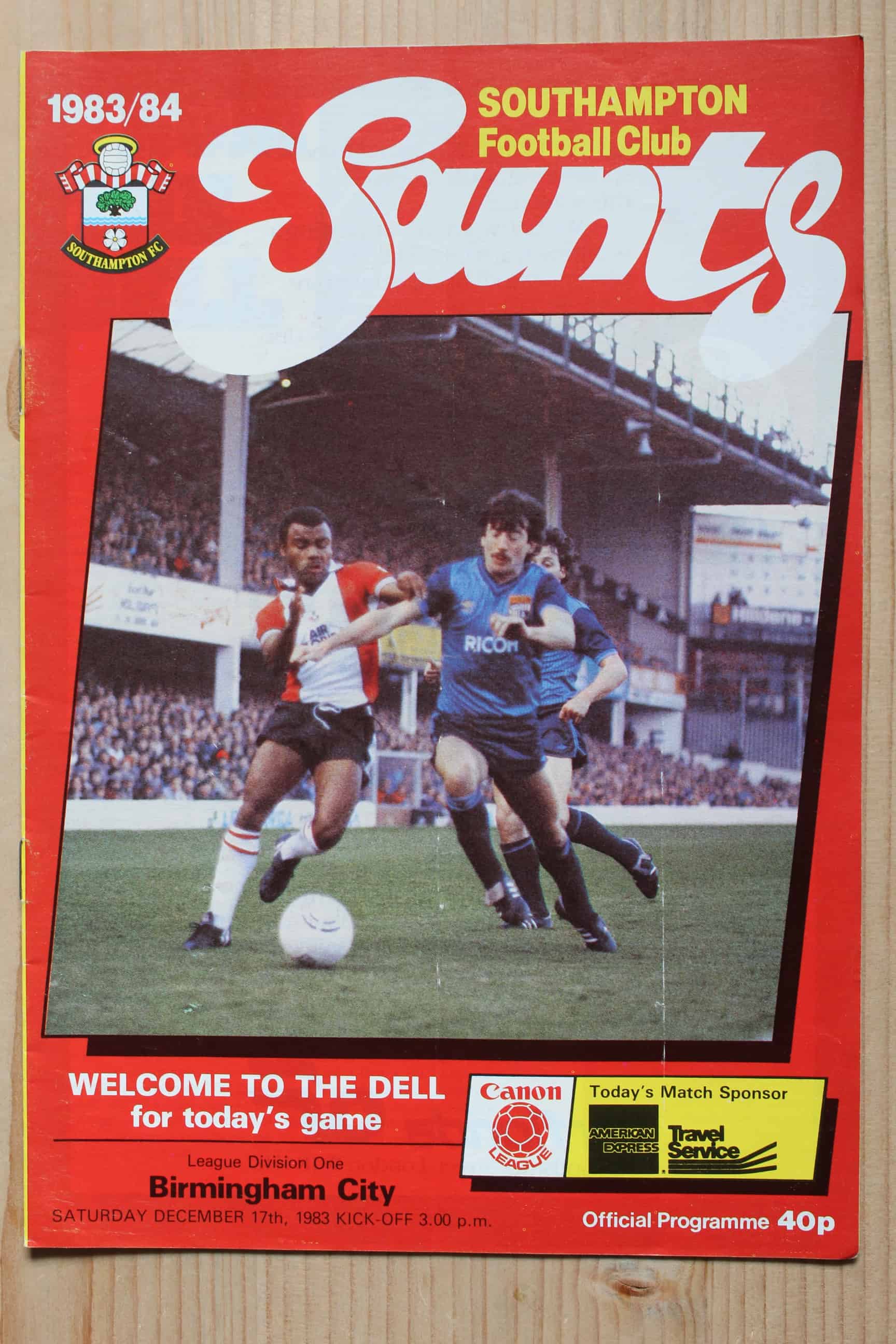 Southampton FC v Birmingham City FC