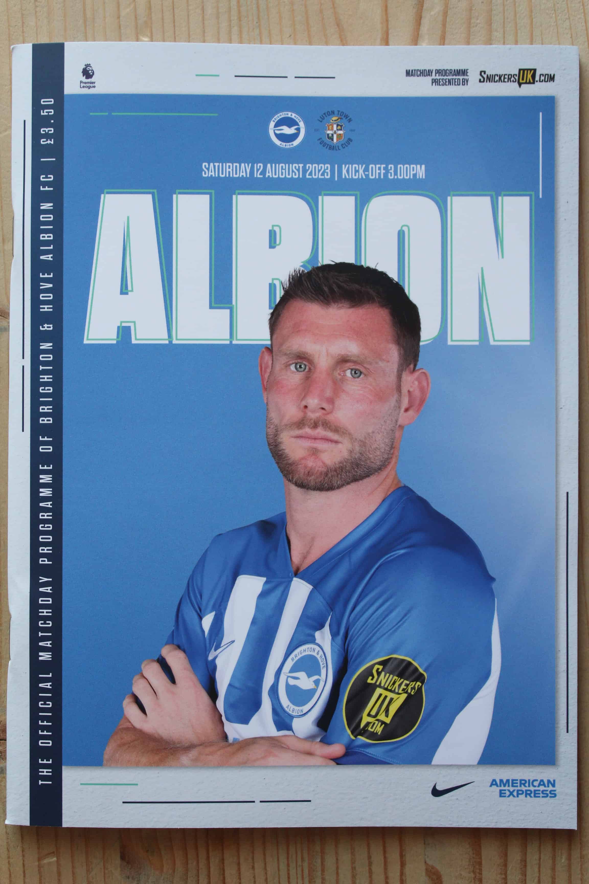 Brighton & Hove Albion FC v Luton Town FC