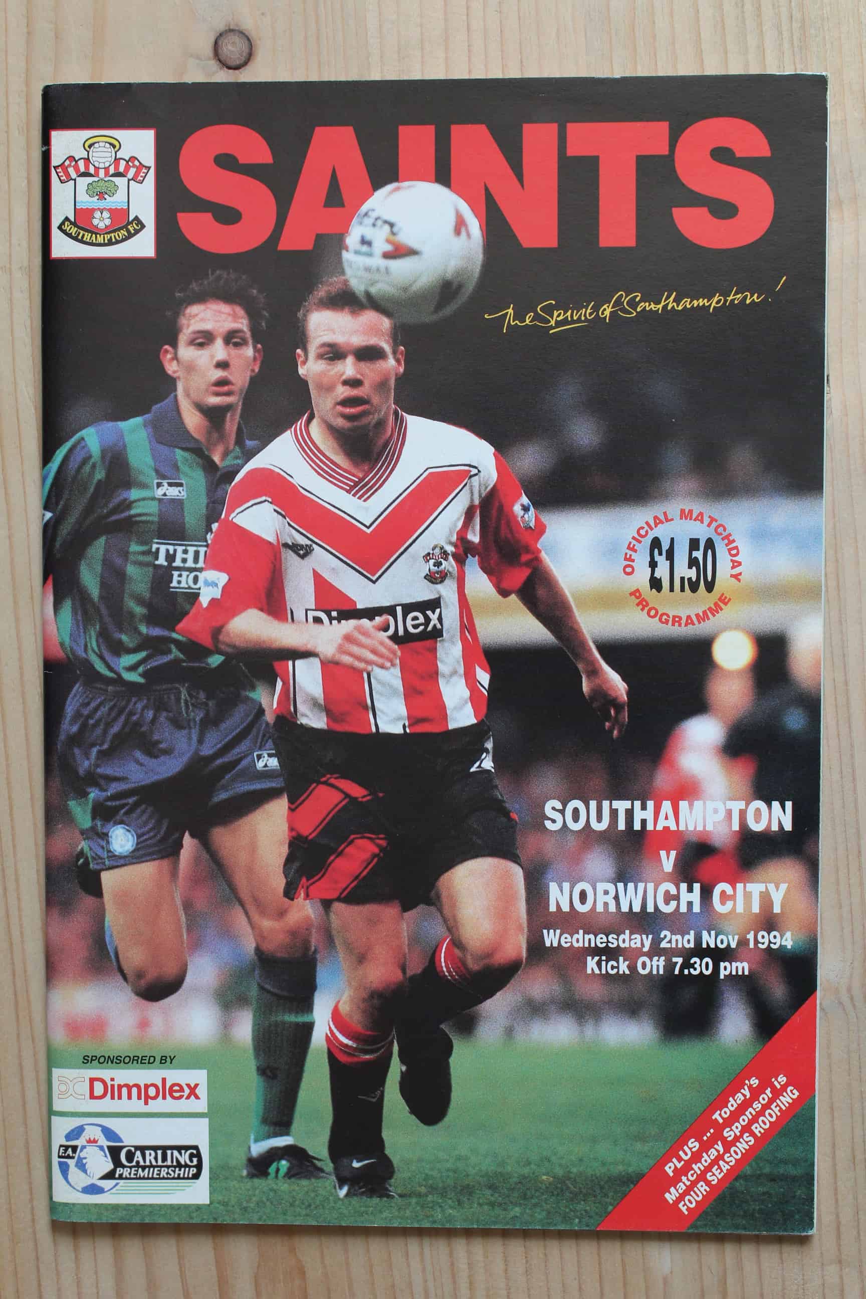 Southampton FC v Norwich City FC