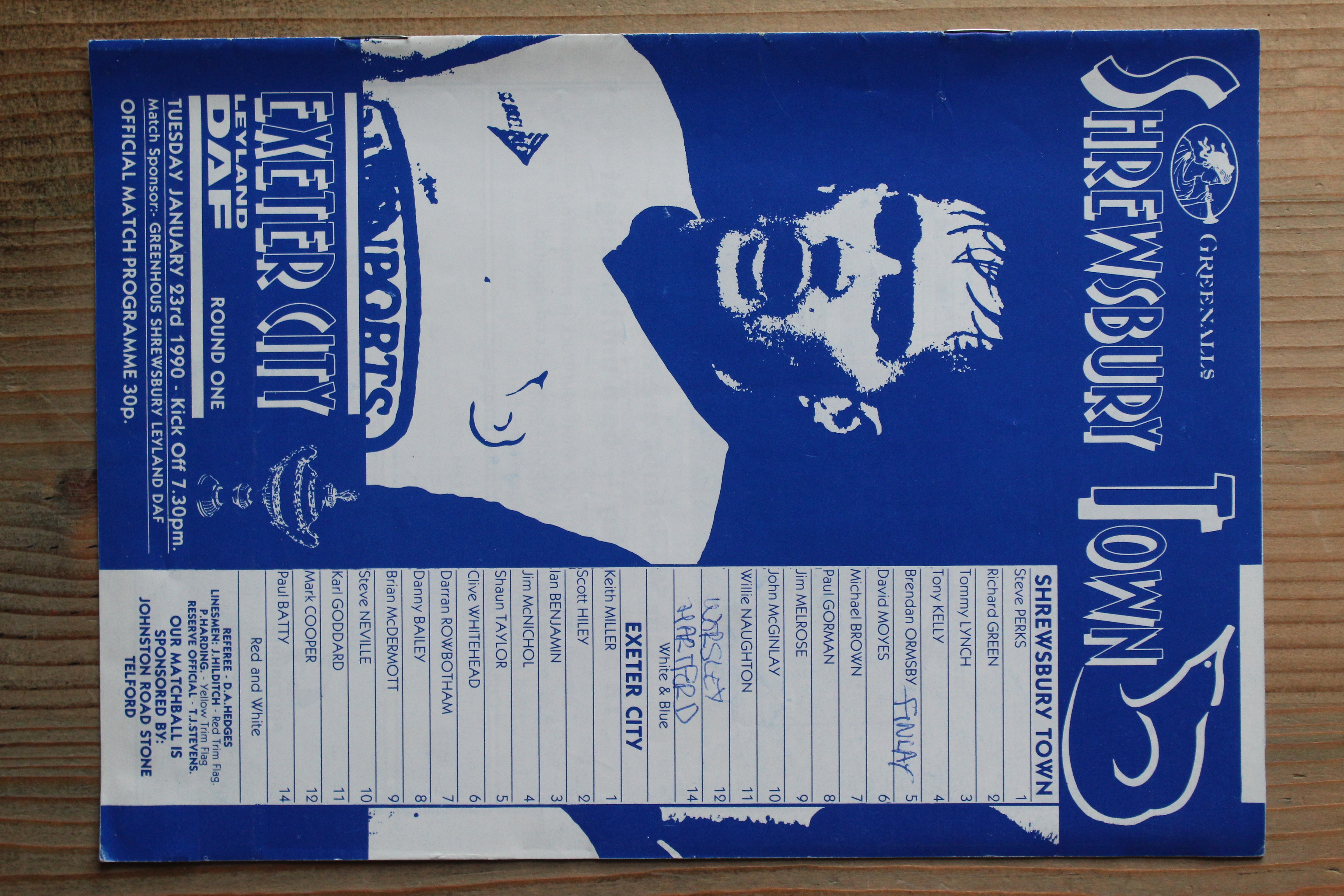 Shrewsbury Town FC v Exeter City FC