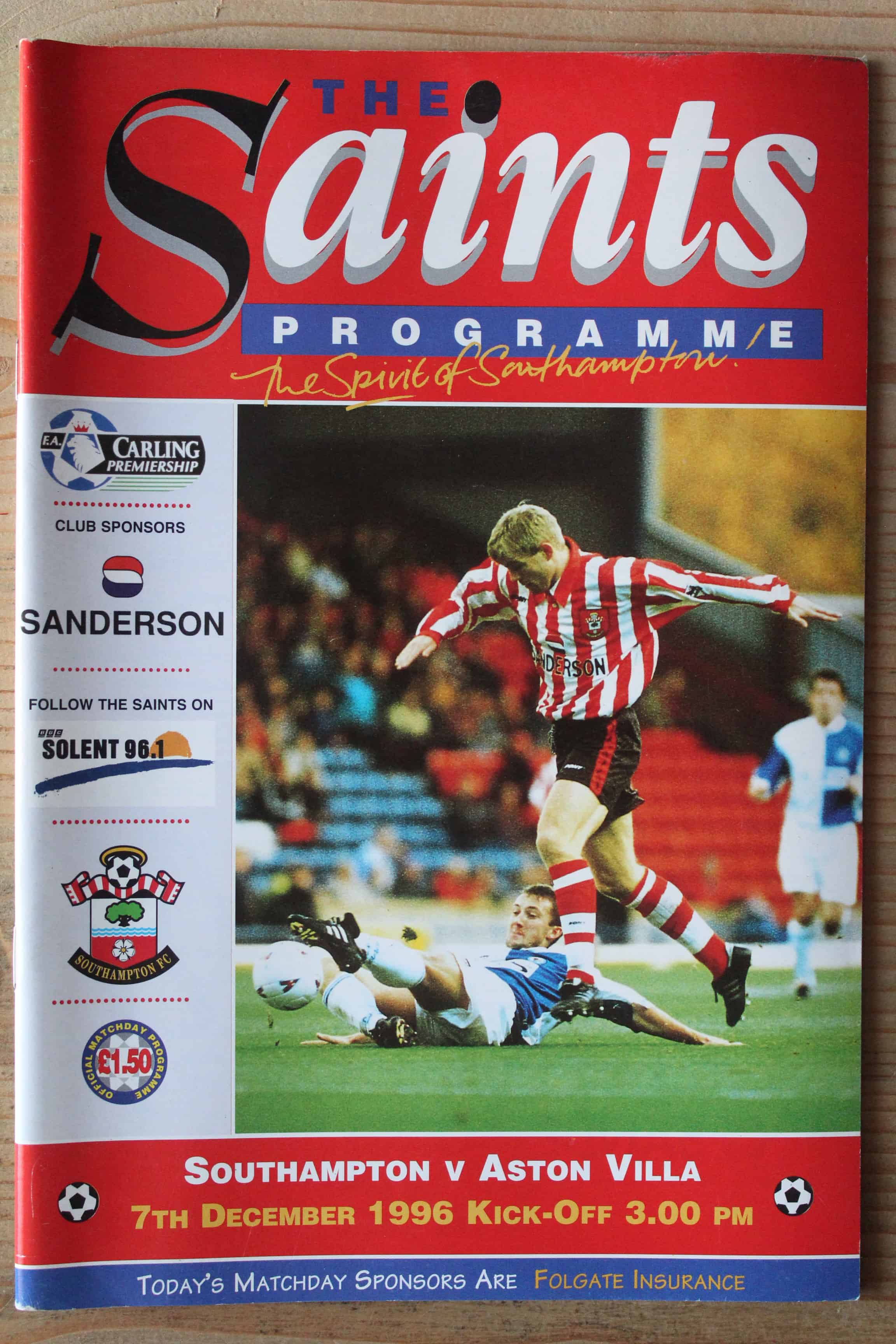 Southampton FC v Aston Villa FC