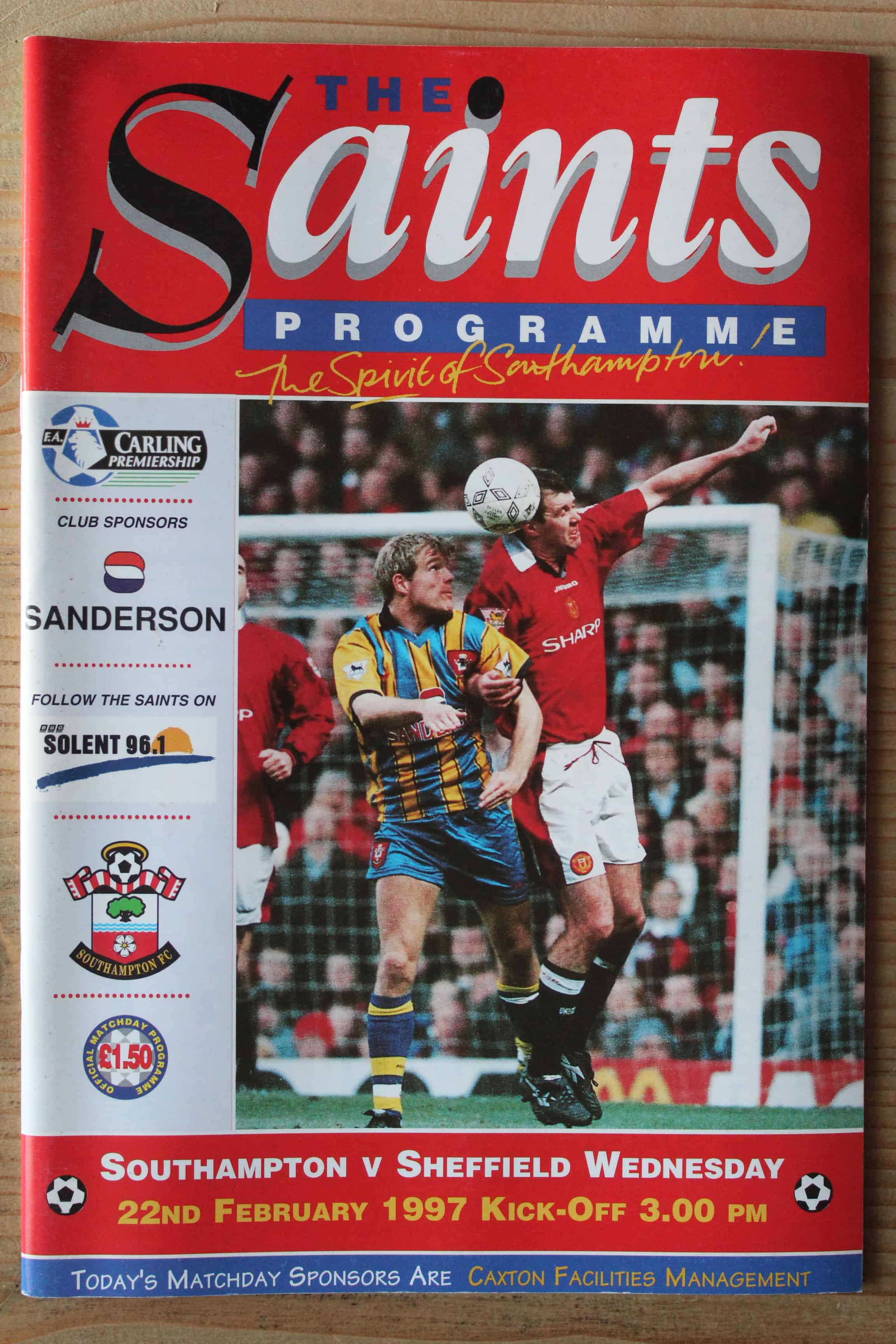 Southampton FC v Sheffield Wednesday FC 