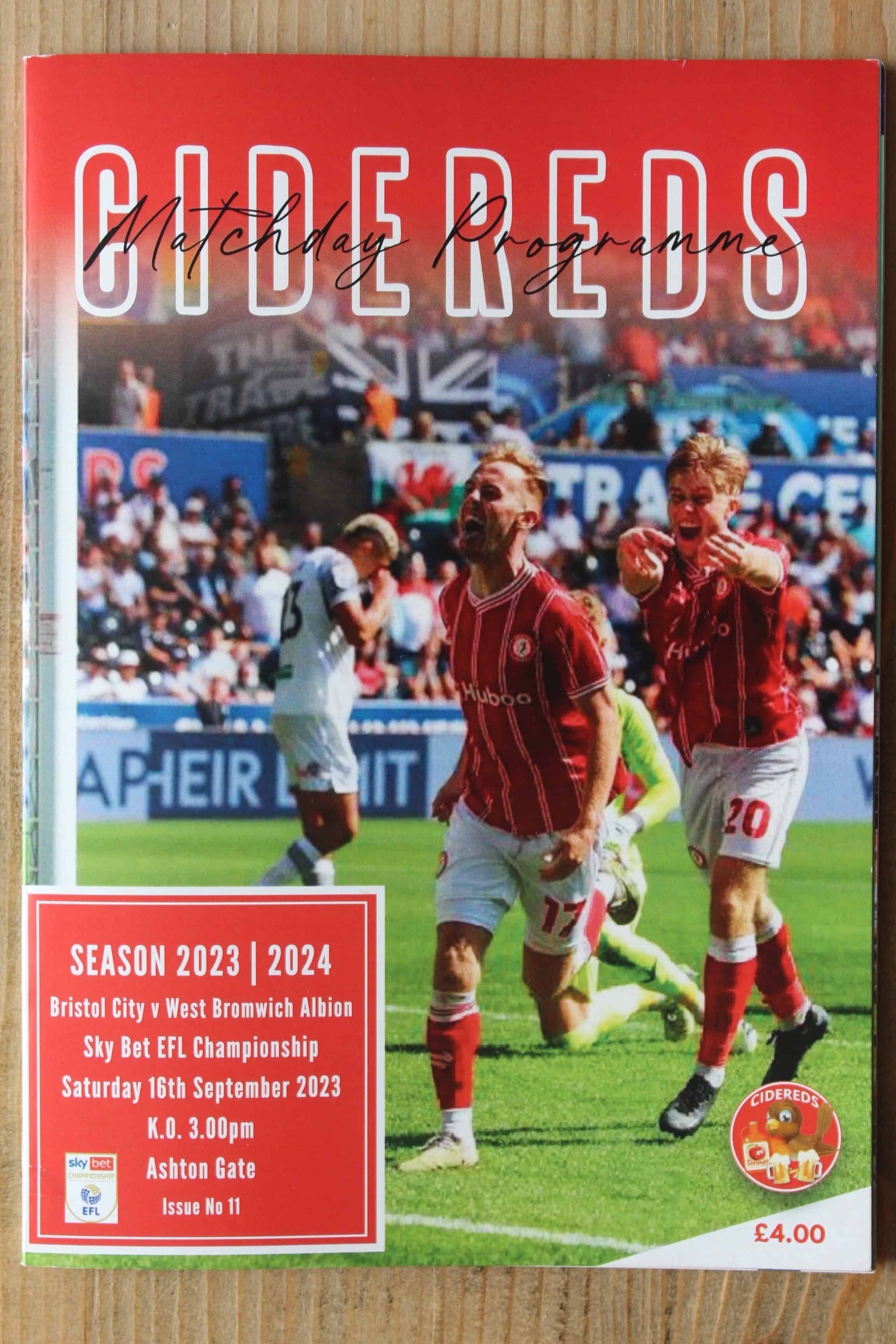 Bristol City FC v West Bromwich Albion FC 