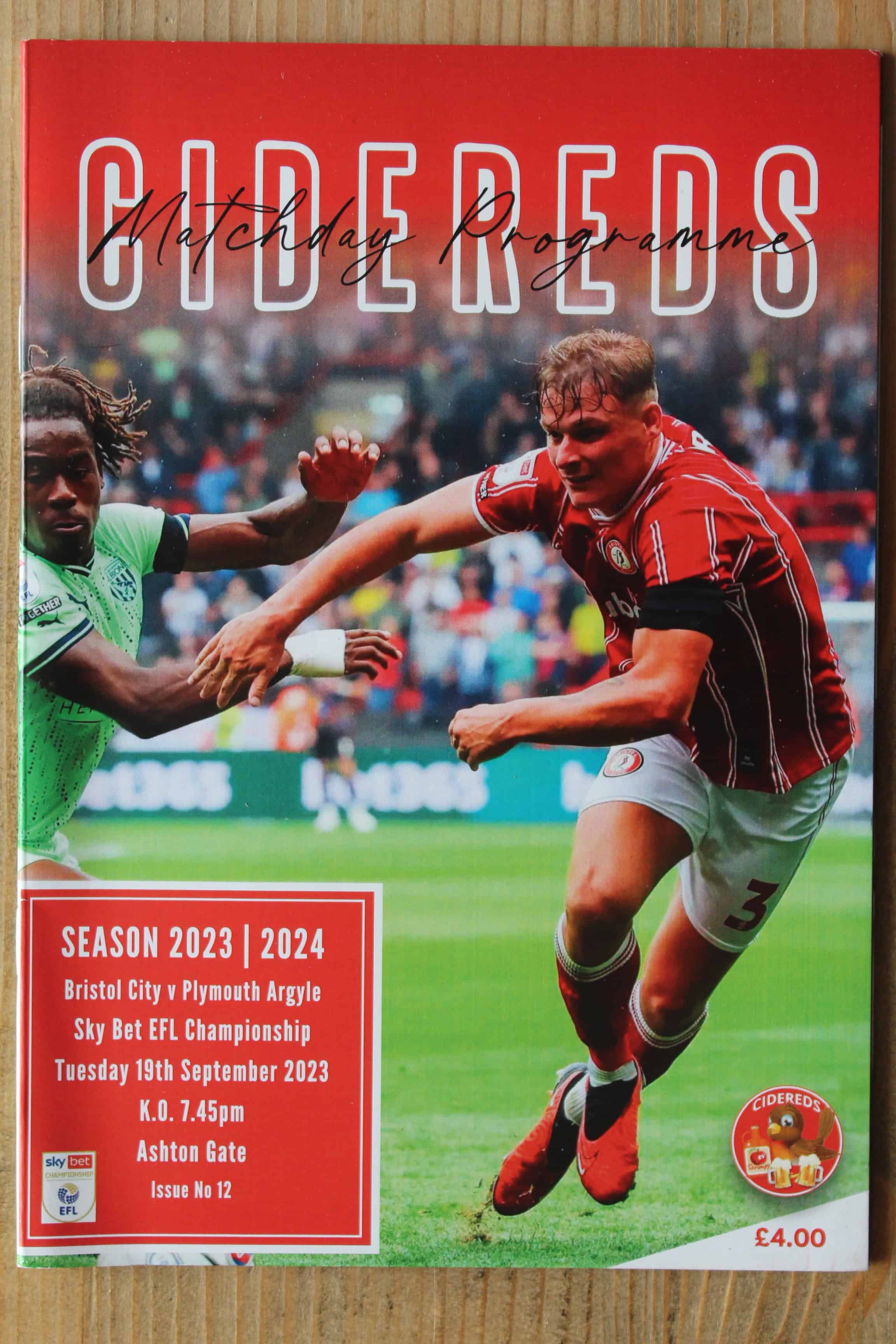 Bristol City FC v Plymouth Argyle FC