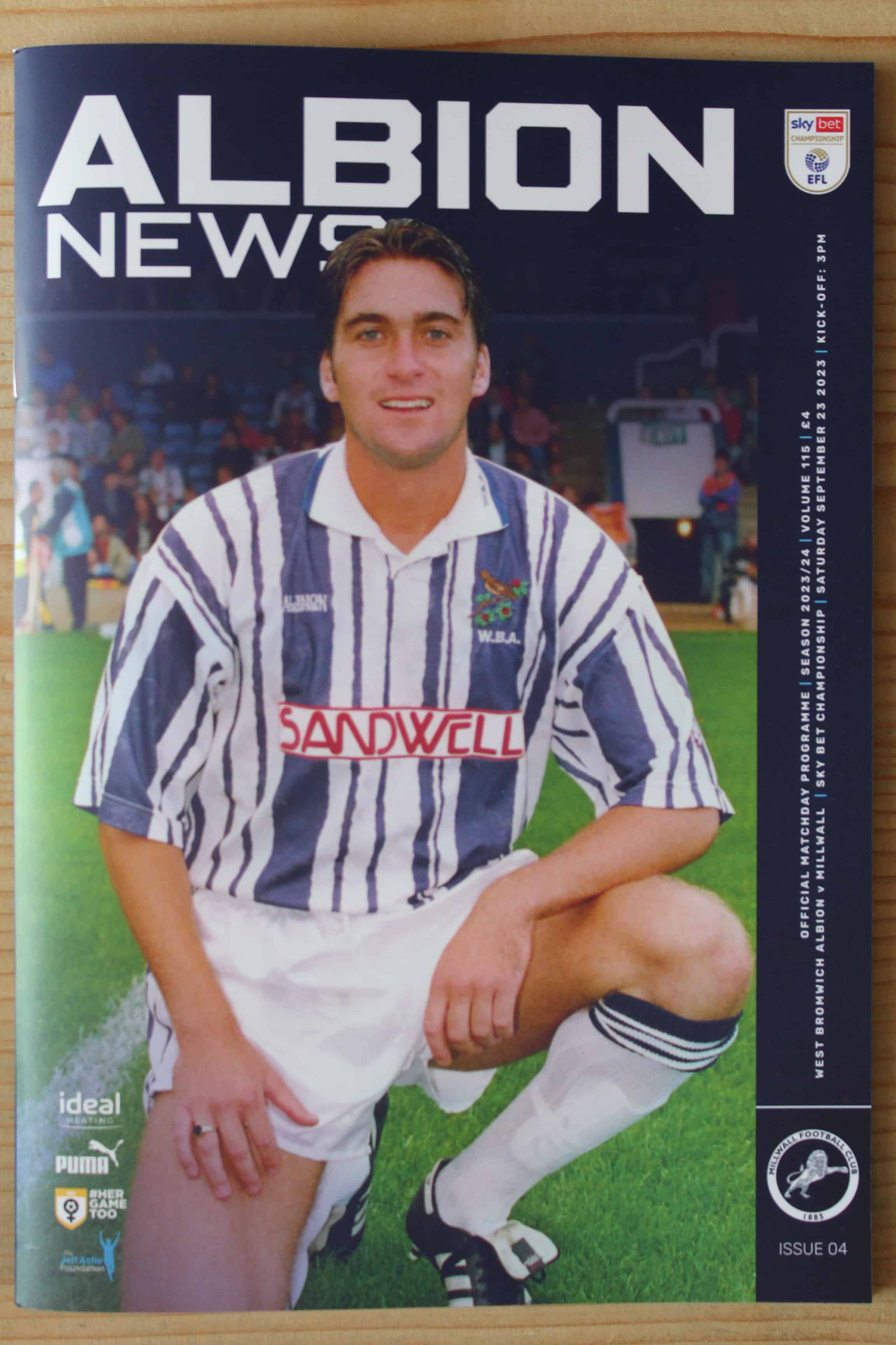 West Bromwich Albion FC  v Millwall FC