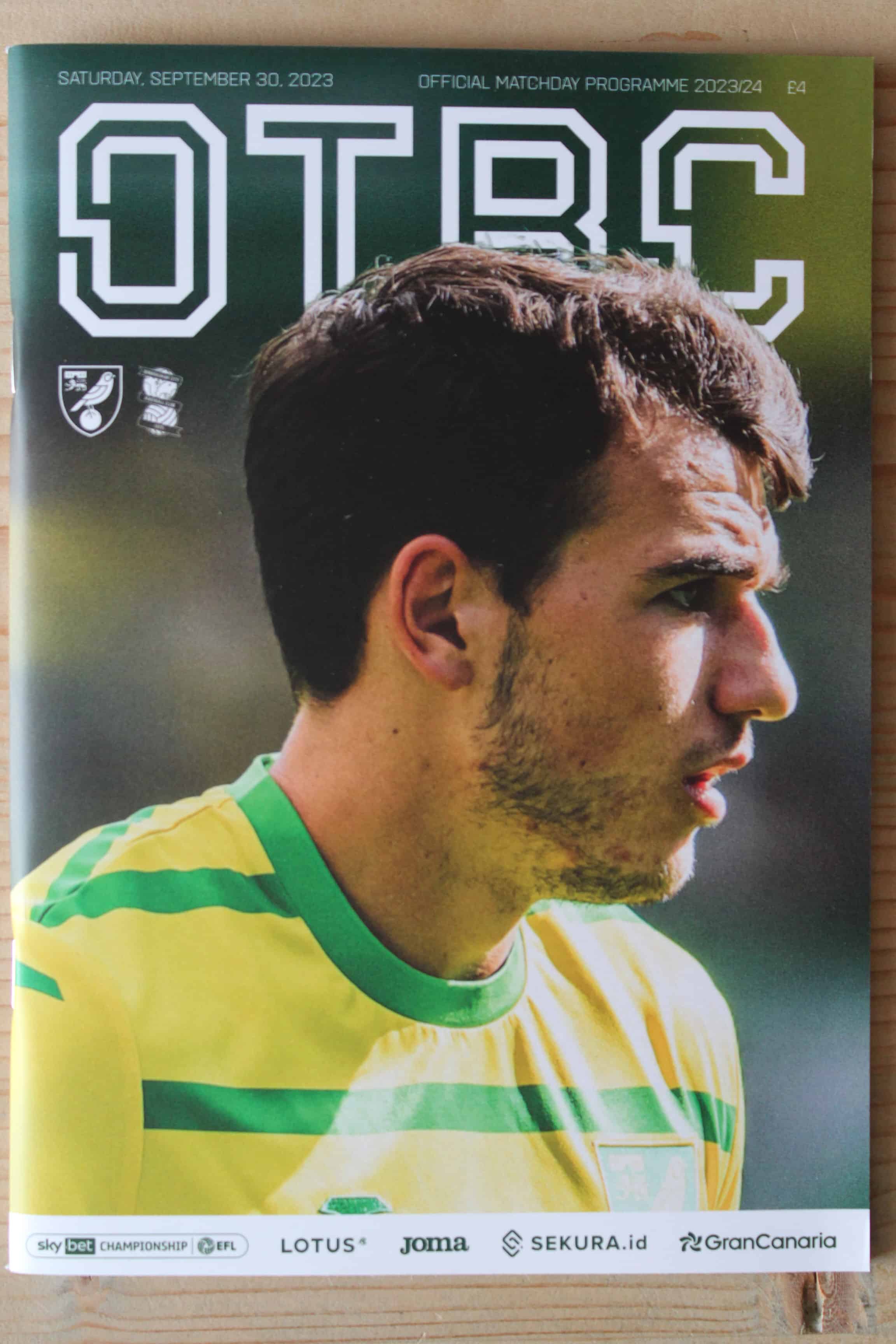 Norwich City FC v Birmingham City FC