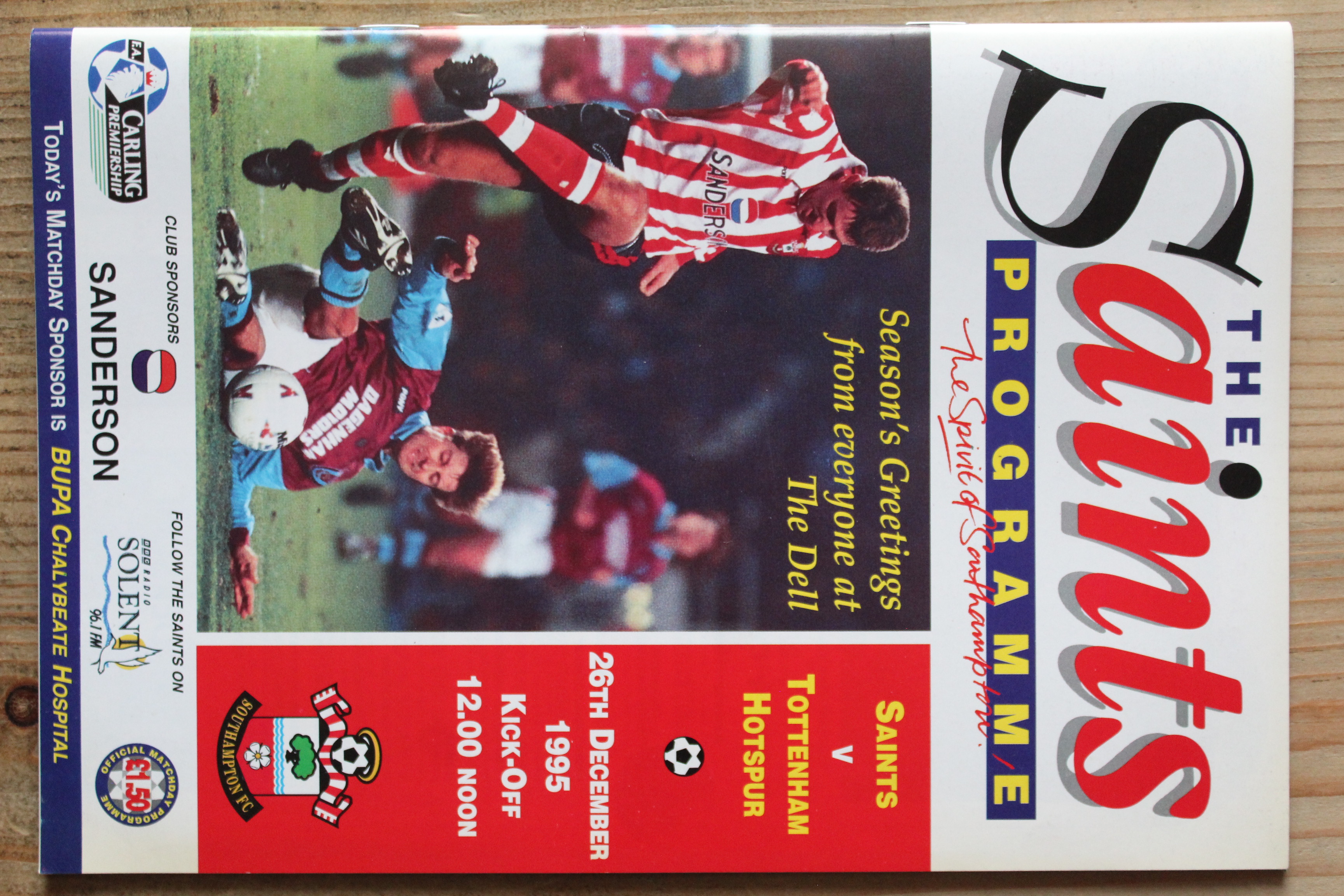 Southampton FC v Tottenham Hotspur FC