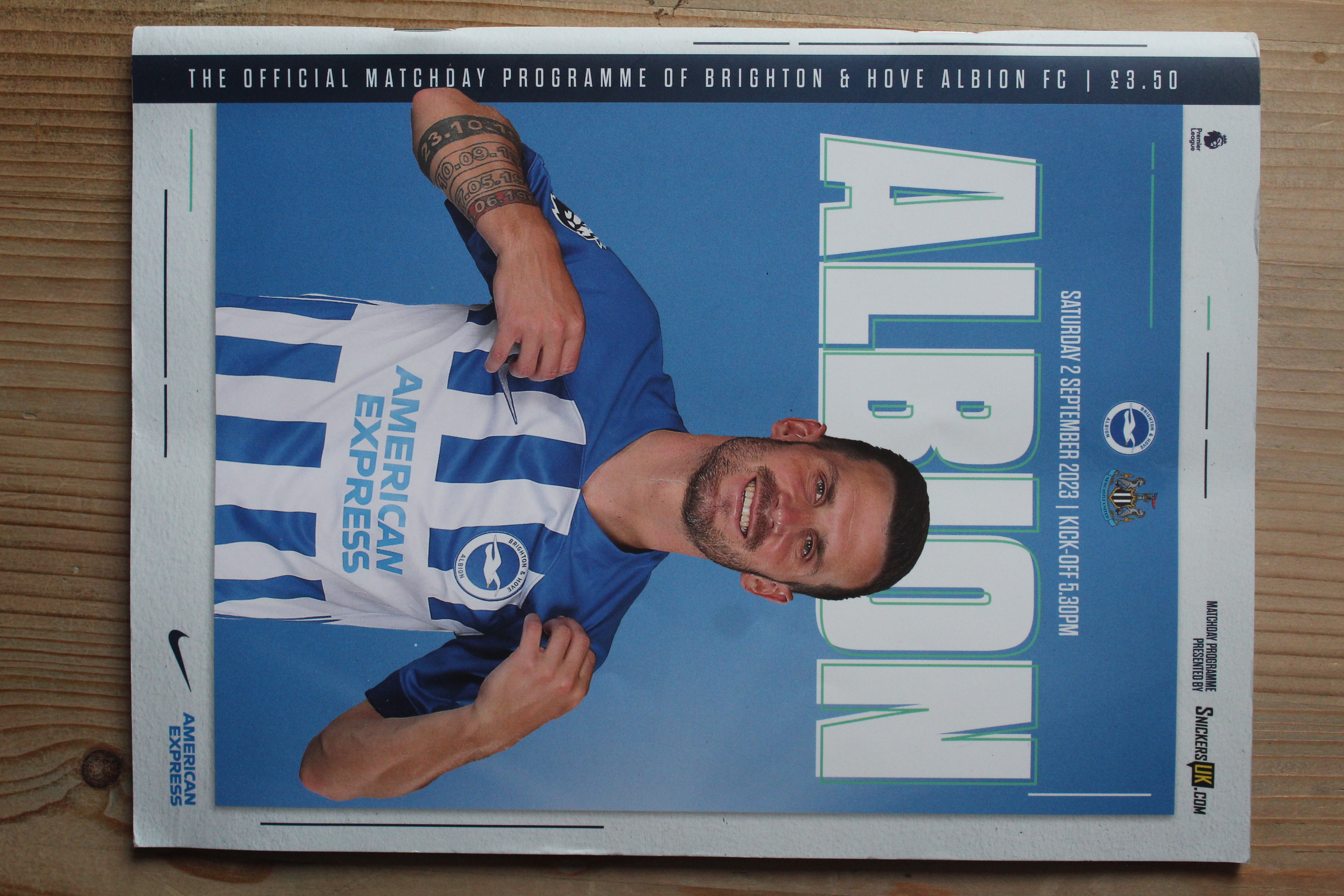 Brighton & Hove Albion FC v Newcastle United FC