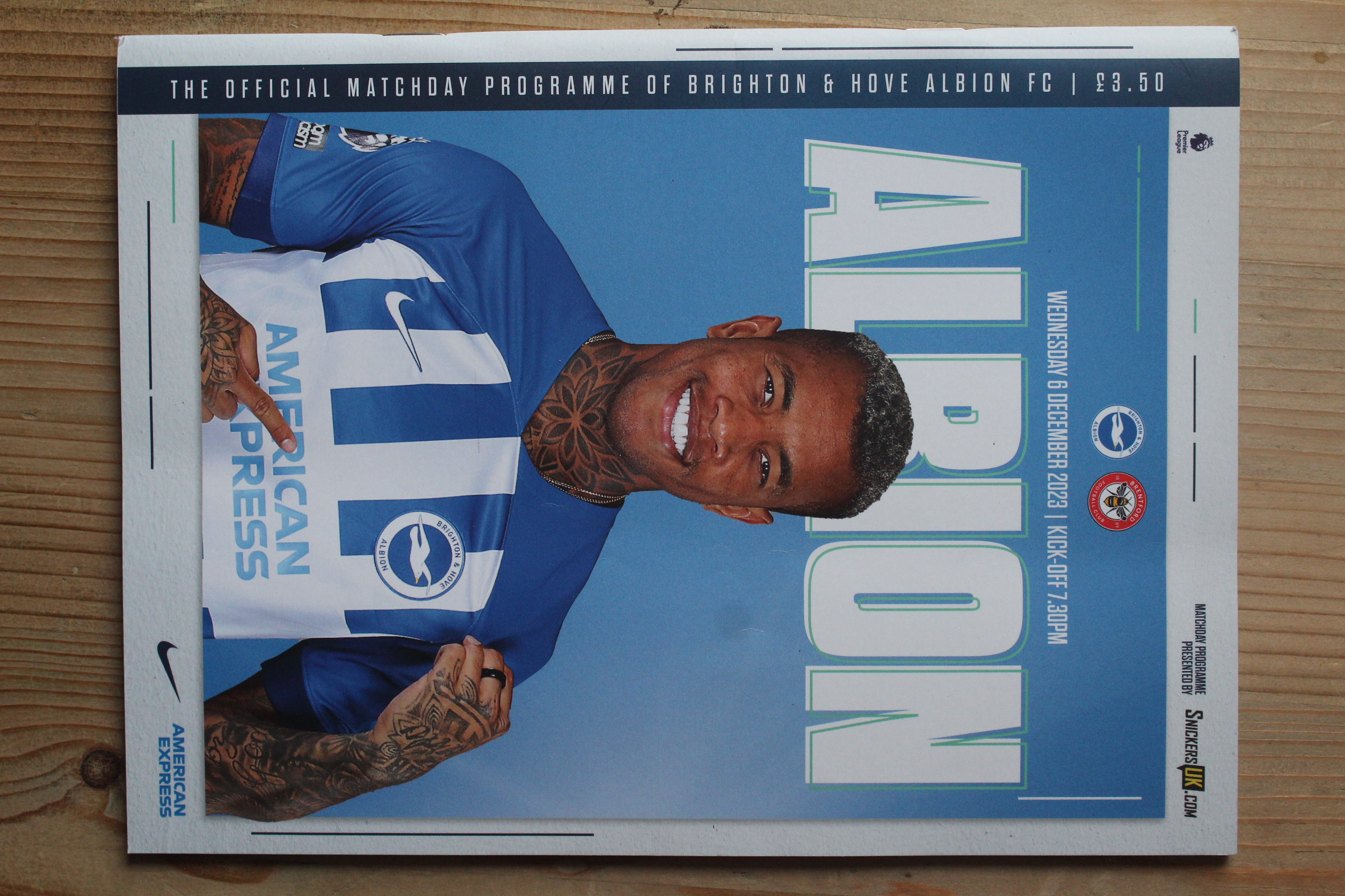Brighton & Hove Albion FC v Brentford FC