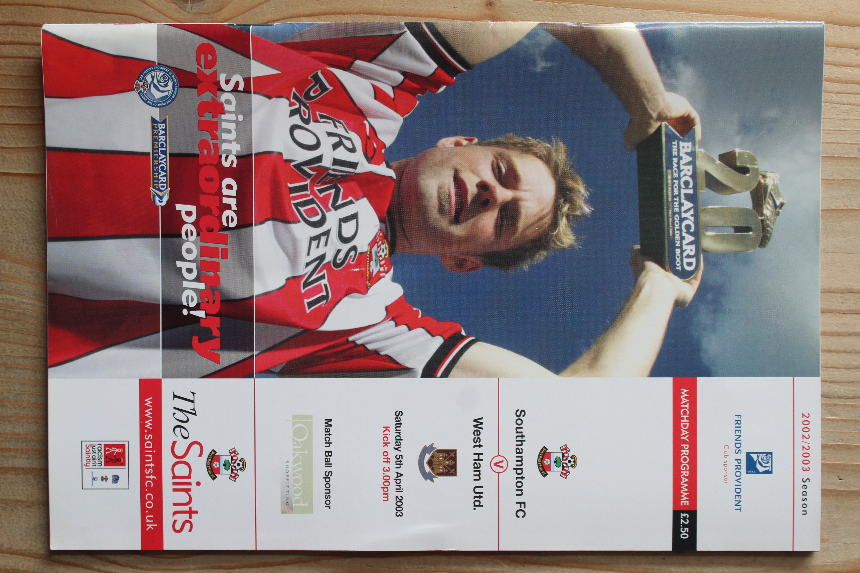 Southampton FC v West Ham United FC