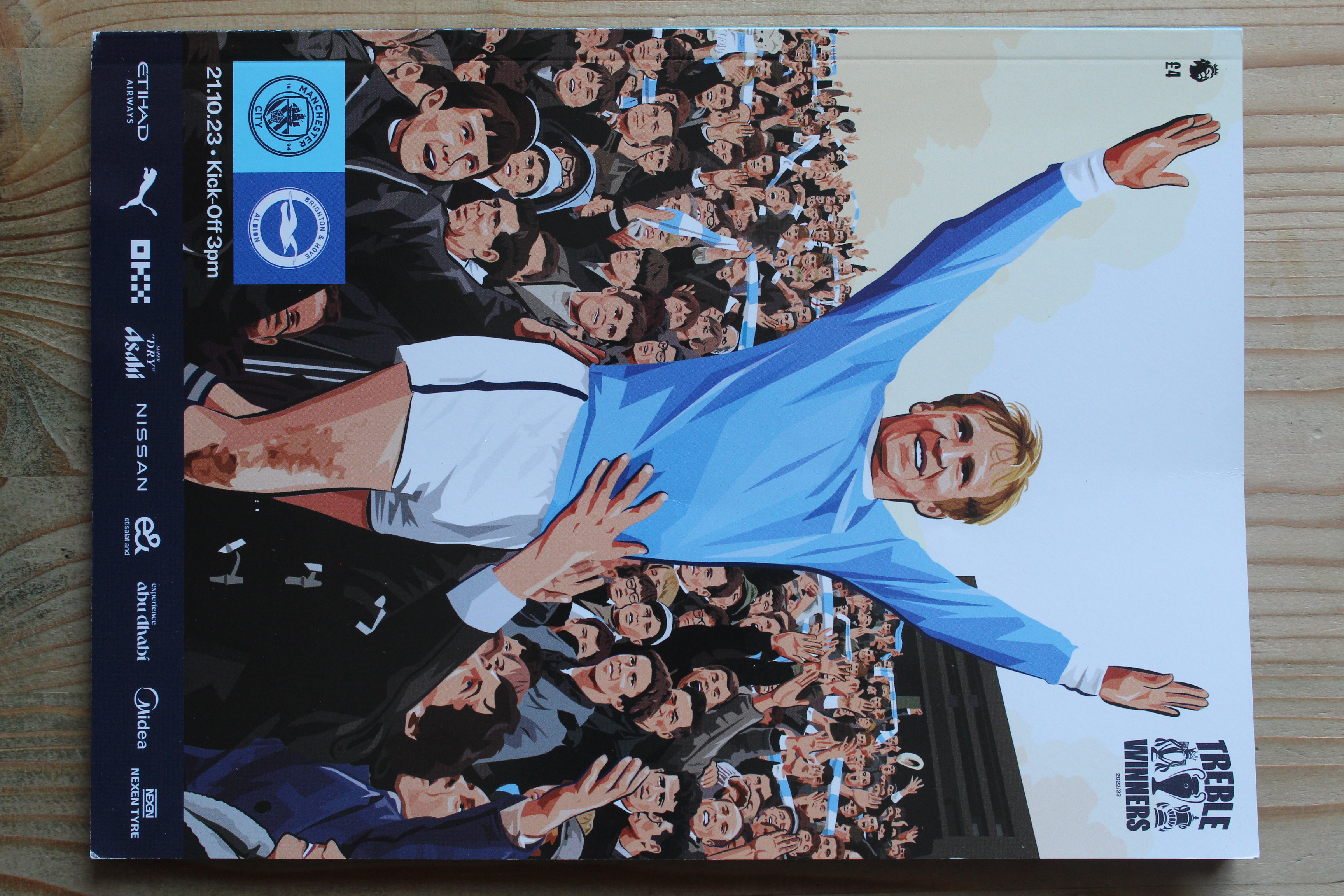 Manchester City FC v Brighton & Hove Albion FC