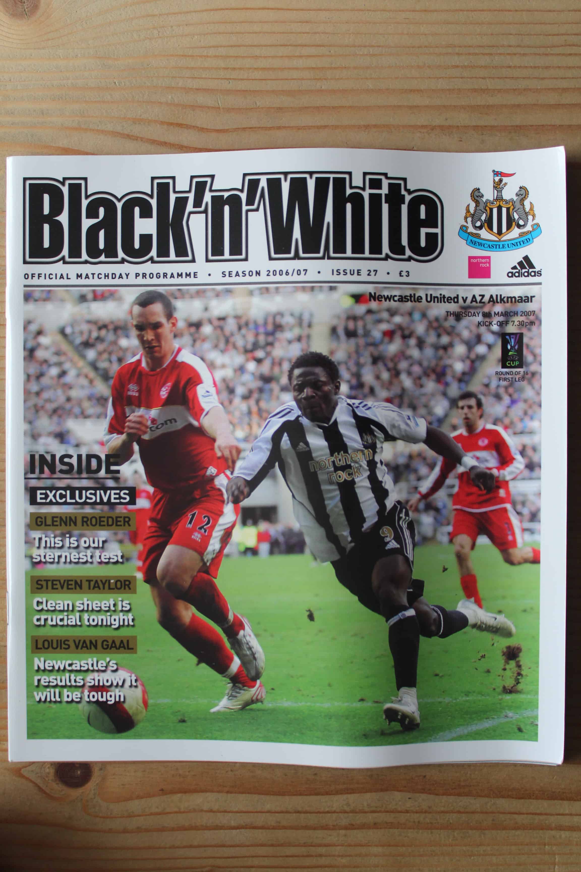 Newcastle United FC v AZ 67 Alkmaar