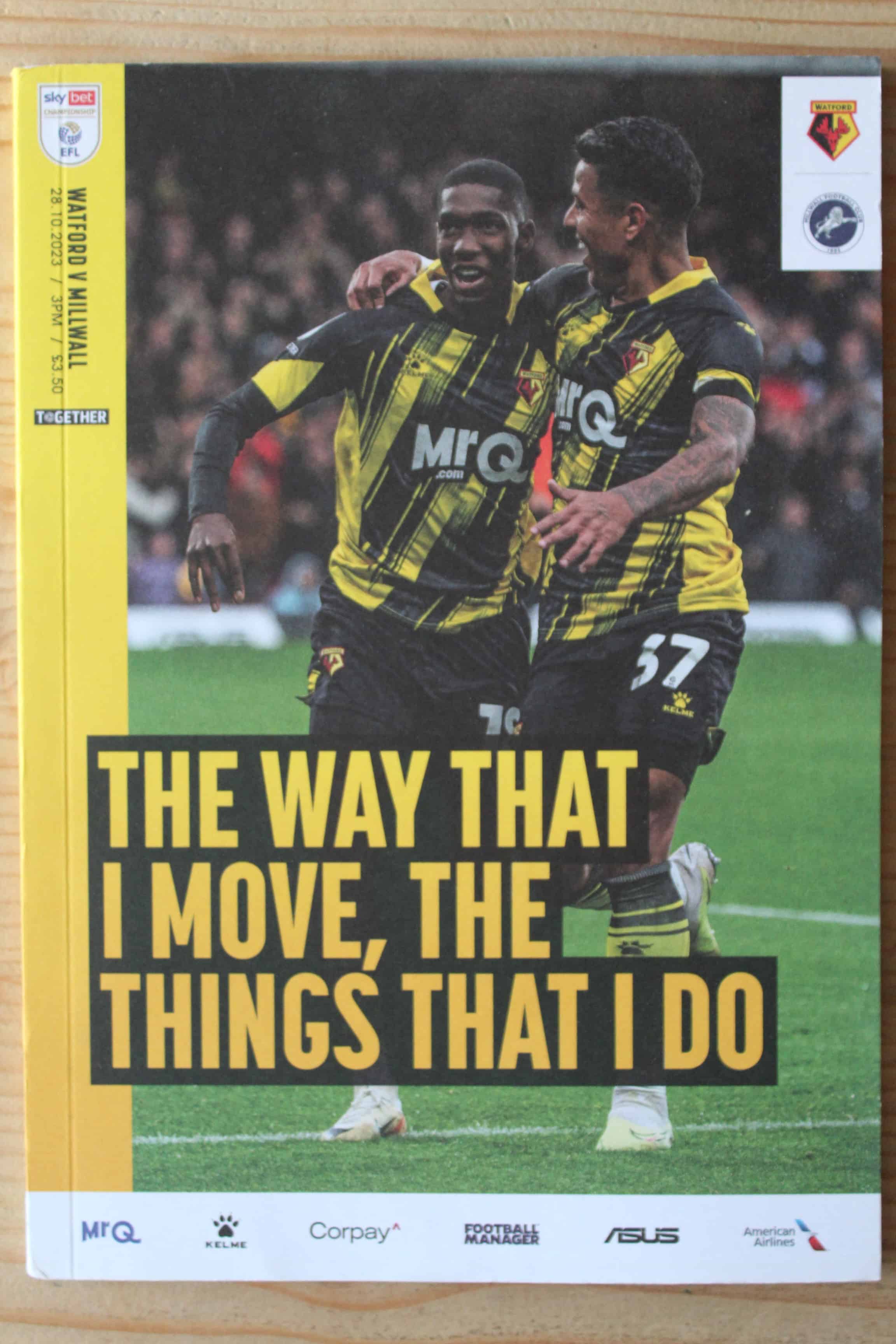 Watford FC v Millwall FC