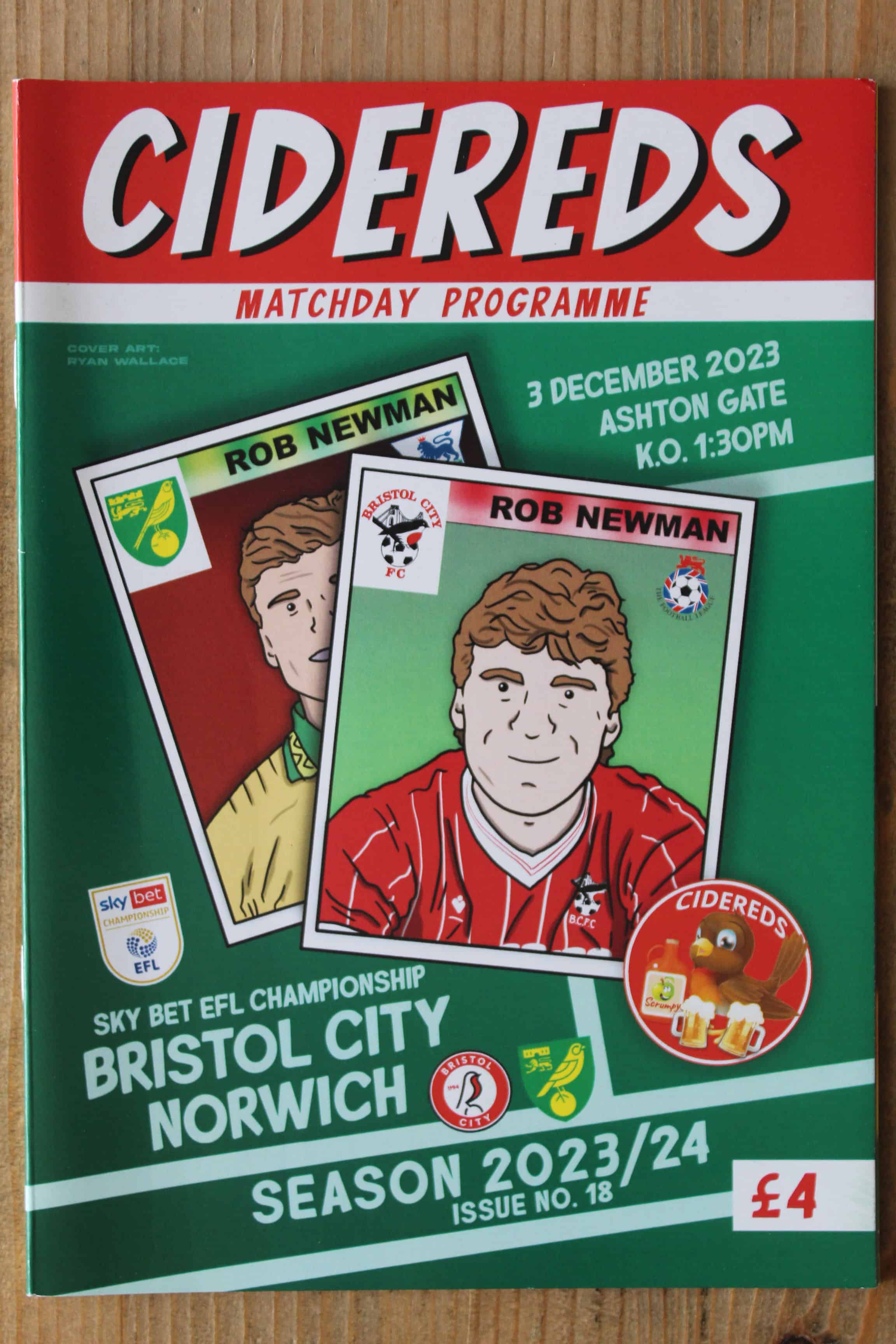 Bristol City FC v Norwich City FC