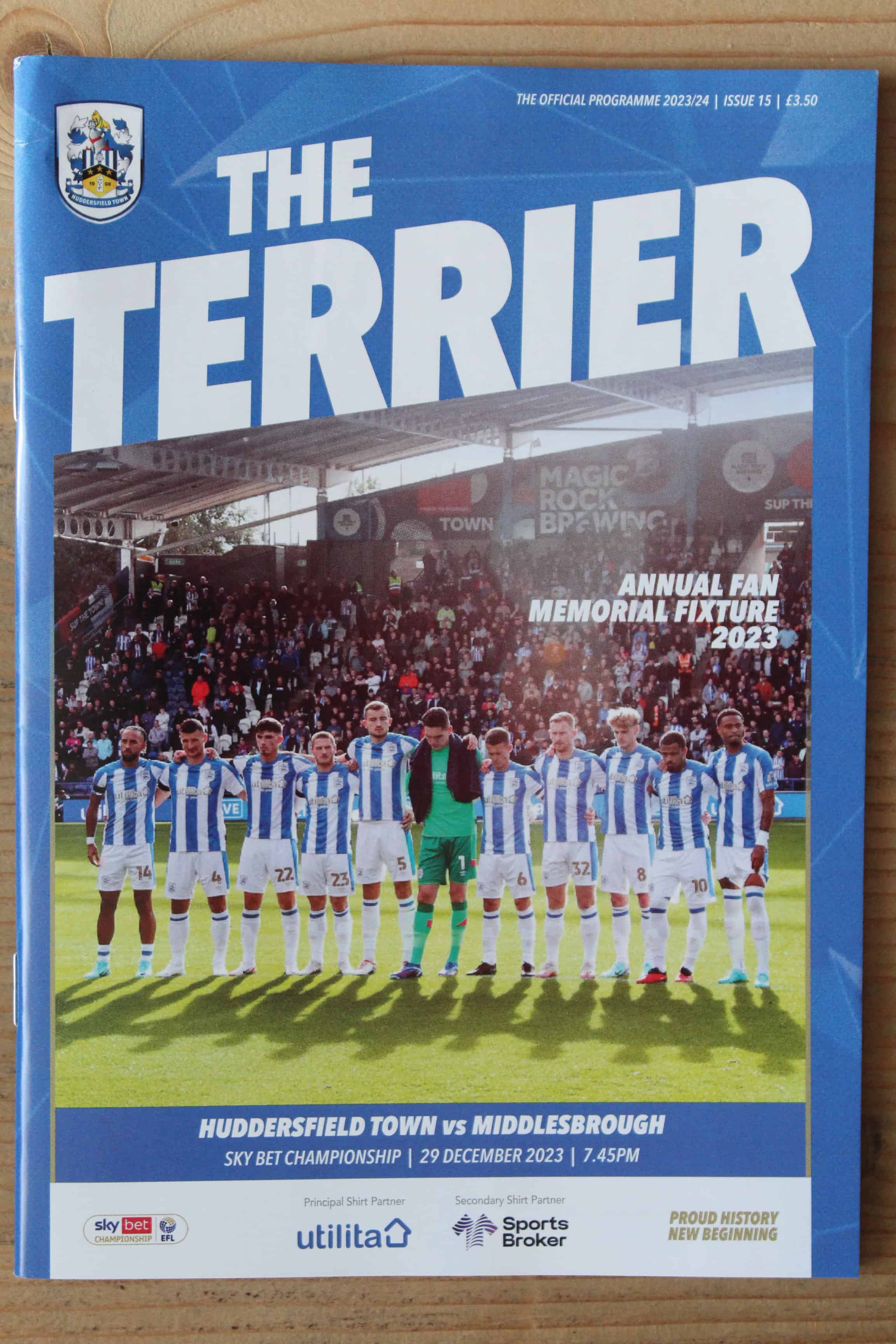 Huddersfield Town FC v Middlesbrough FC