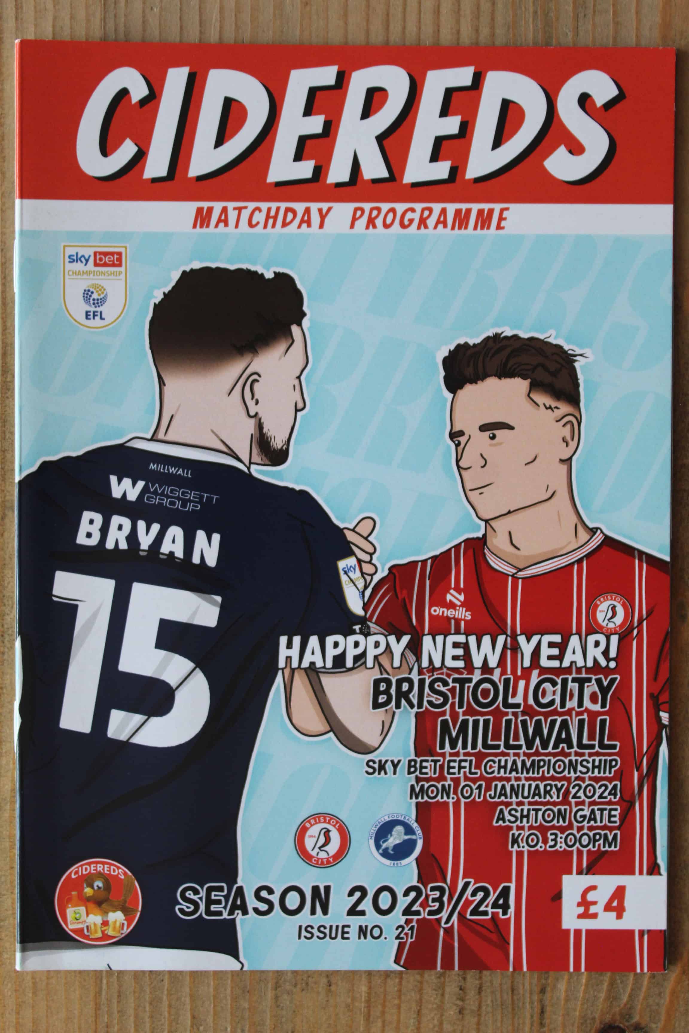 Bristol City FC v Millwall FC