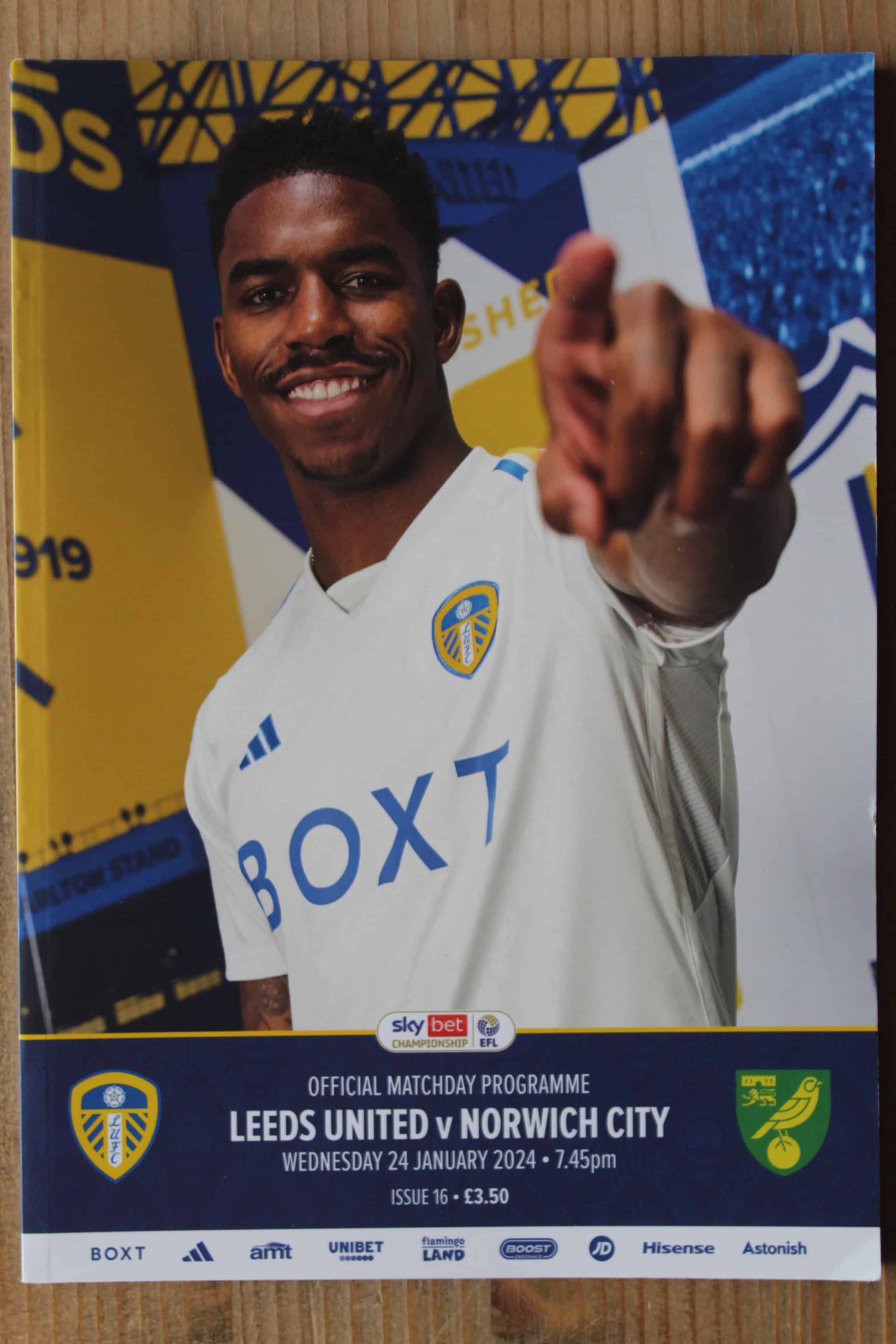 Leeds United FC v Norwich City FC