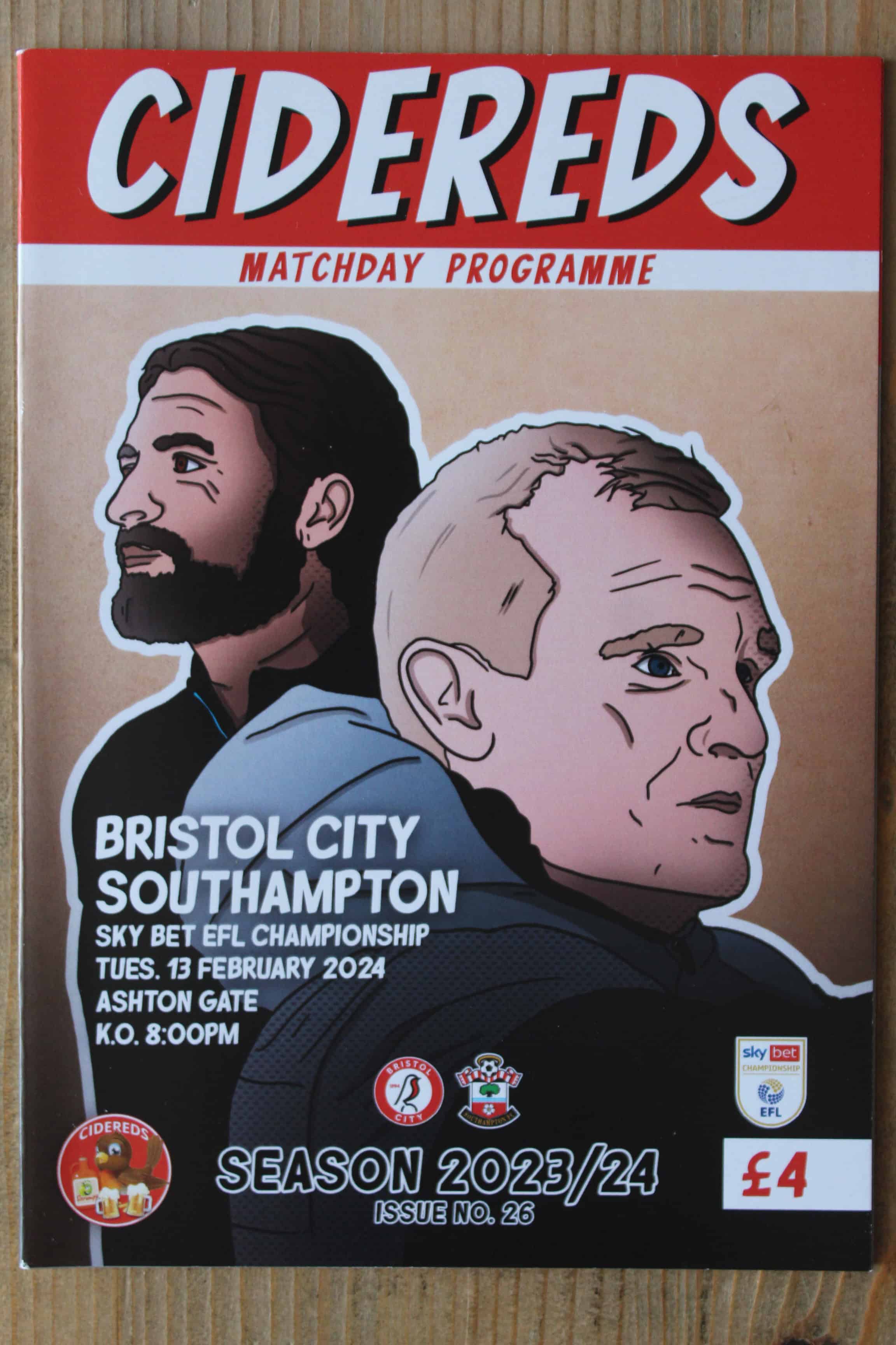 Bristol City FC v Southampton FC