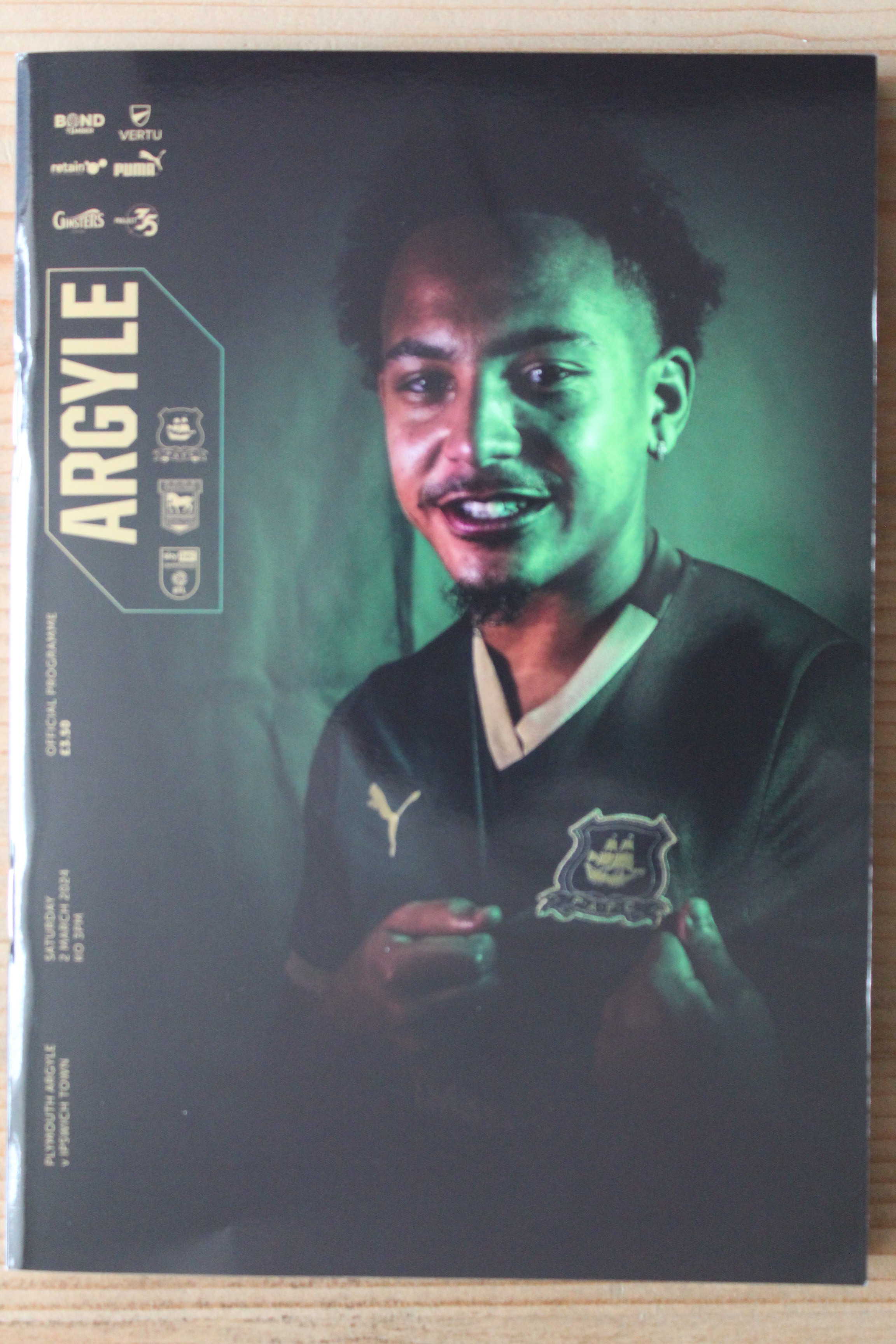 Plymouth Argyle FC v Ipswich Town FC