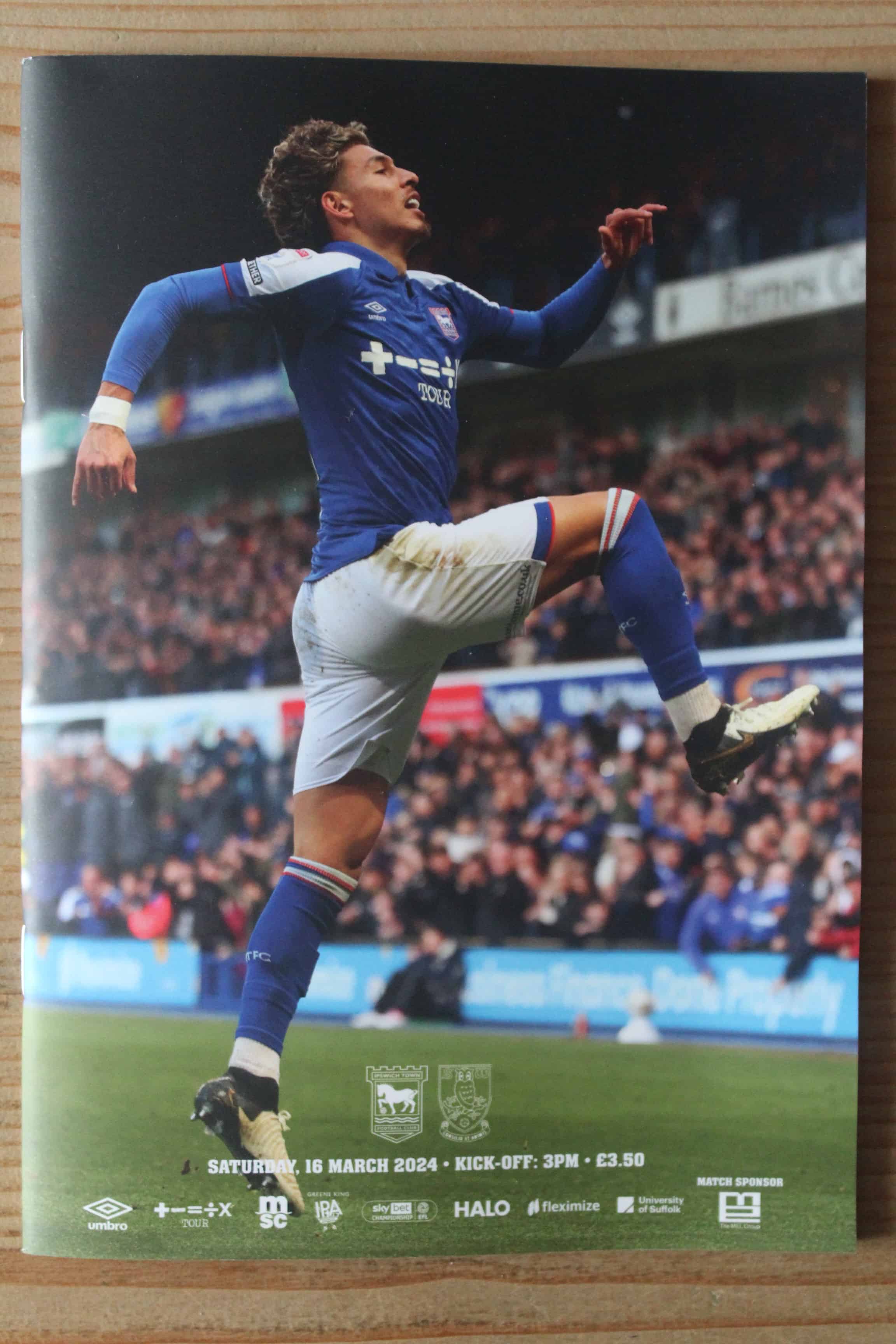 Ipswich Town FC v Sheffield Wednesday FC 